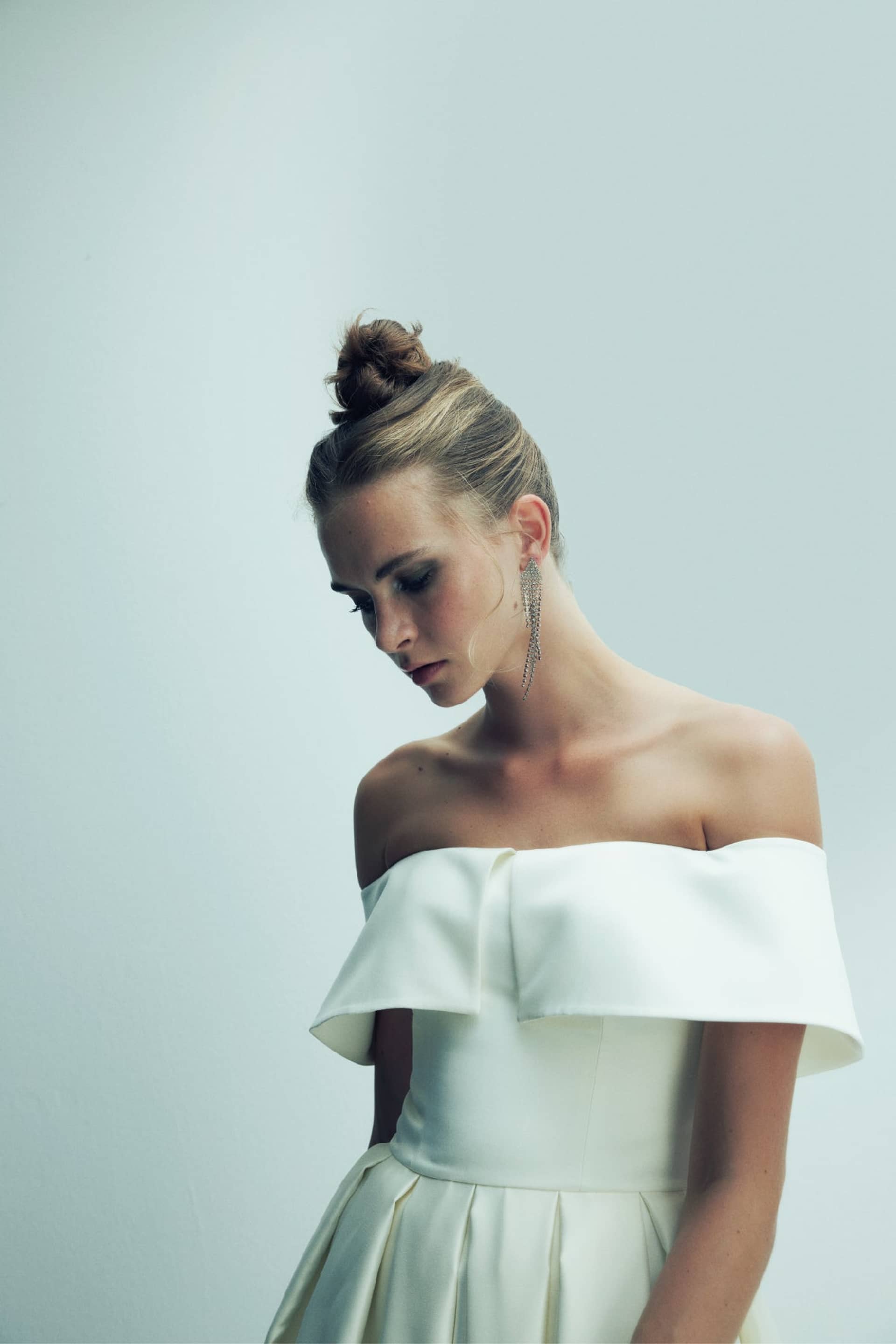 Ivy Mini Dress in Vanilla Ice made by Nazli Ceren