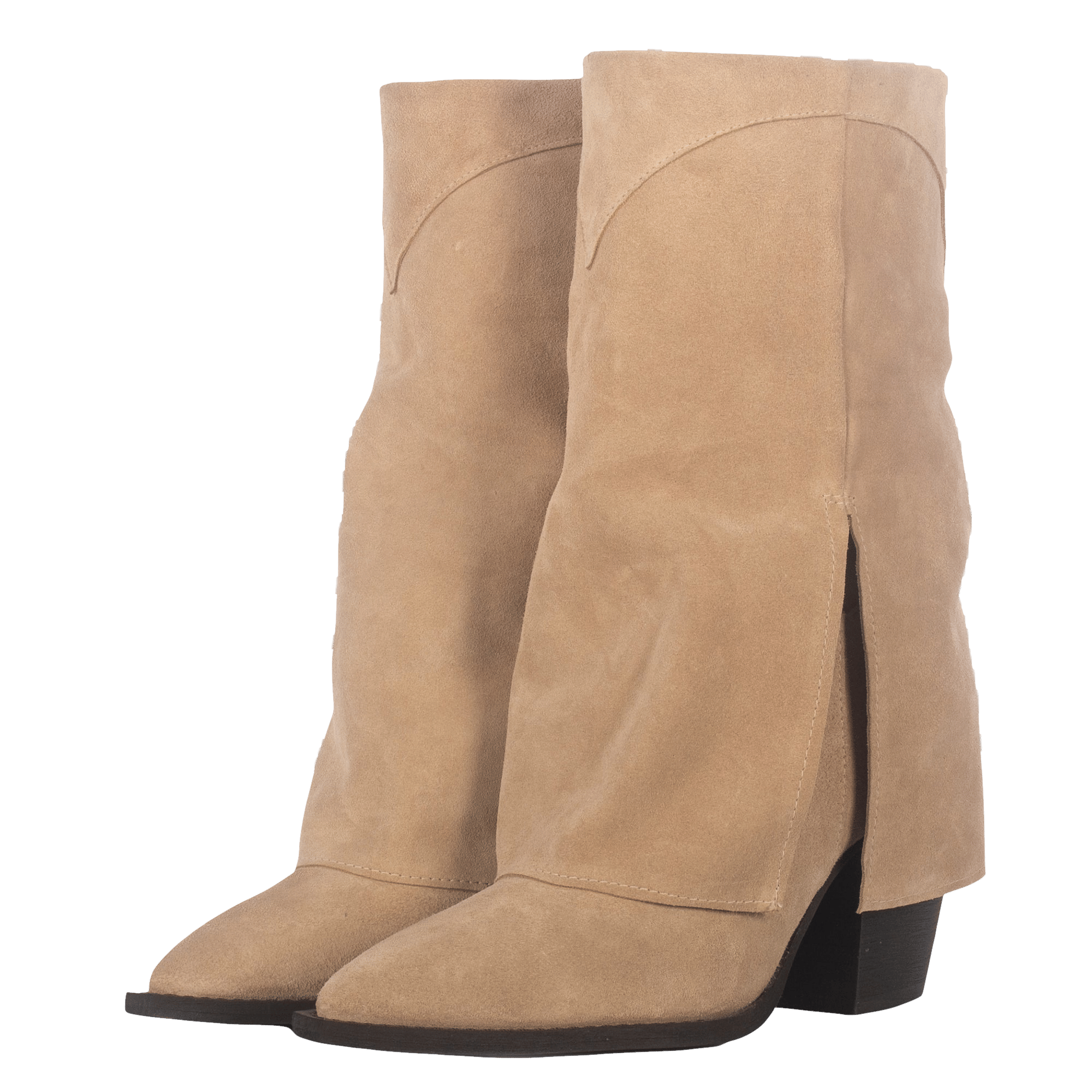 VEGAS SAND SUEDE BOOTS in Beige made by Toral