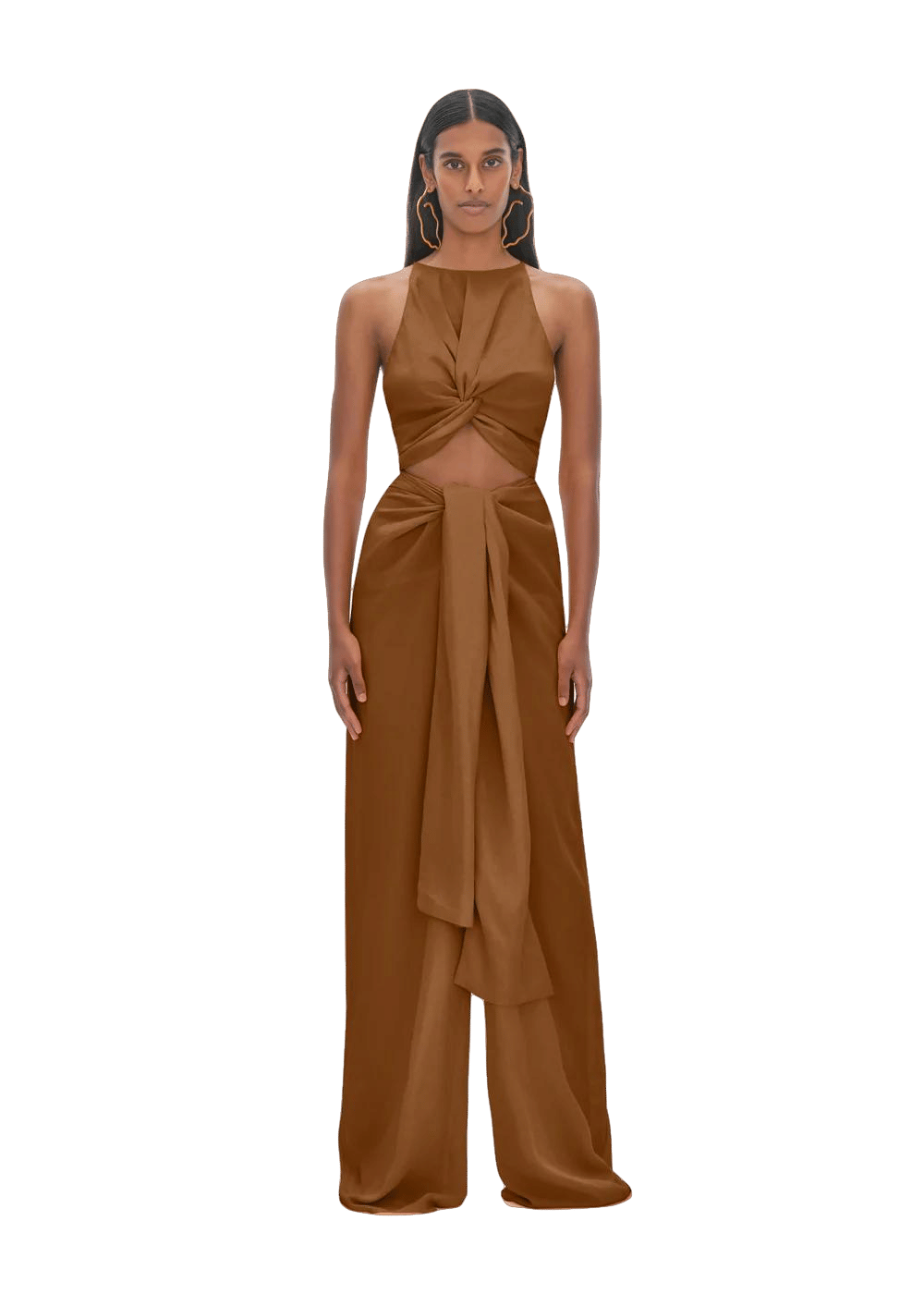 AMINATA BRASS JUMPSUIT made by Andrea Iyamah