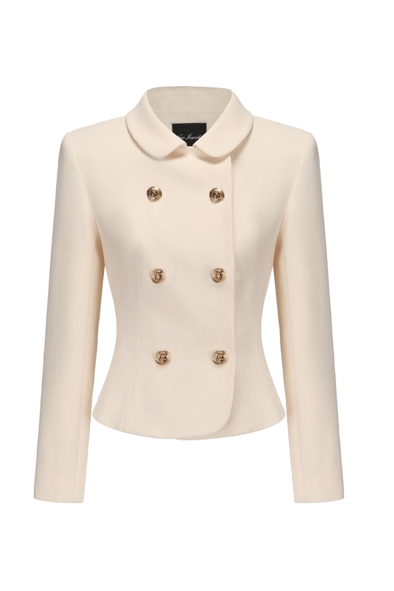Chloe Blazer (Beige) made by Nana Jacqueline