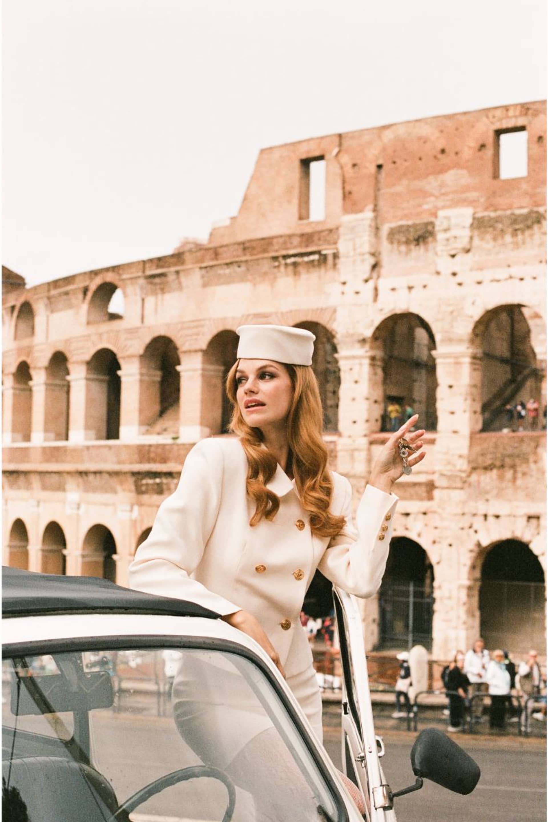 Chloe Blazer (Beige) made by Nana Jacqueline