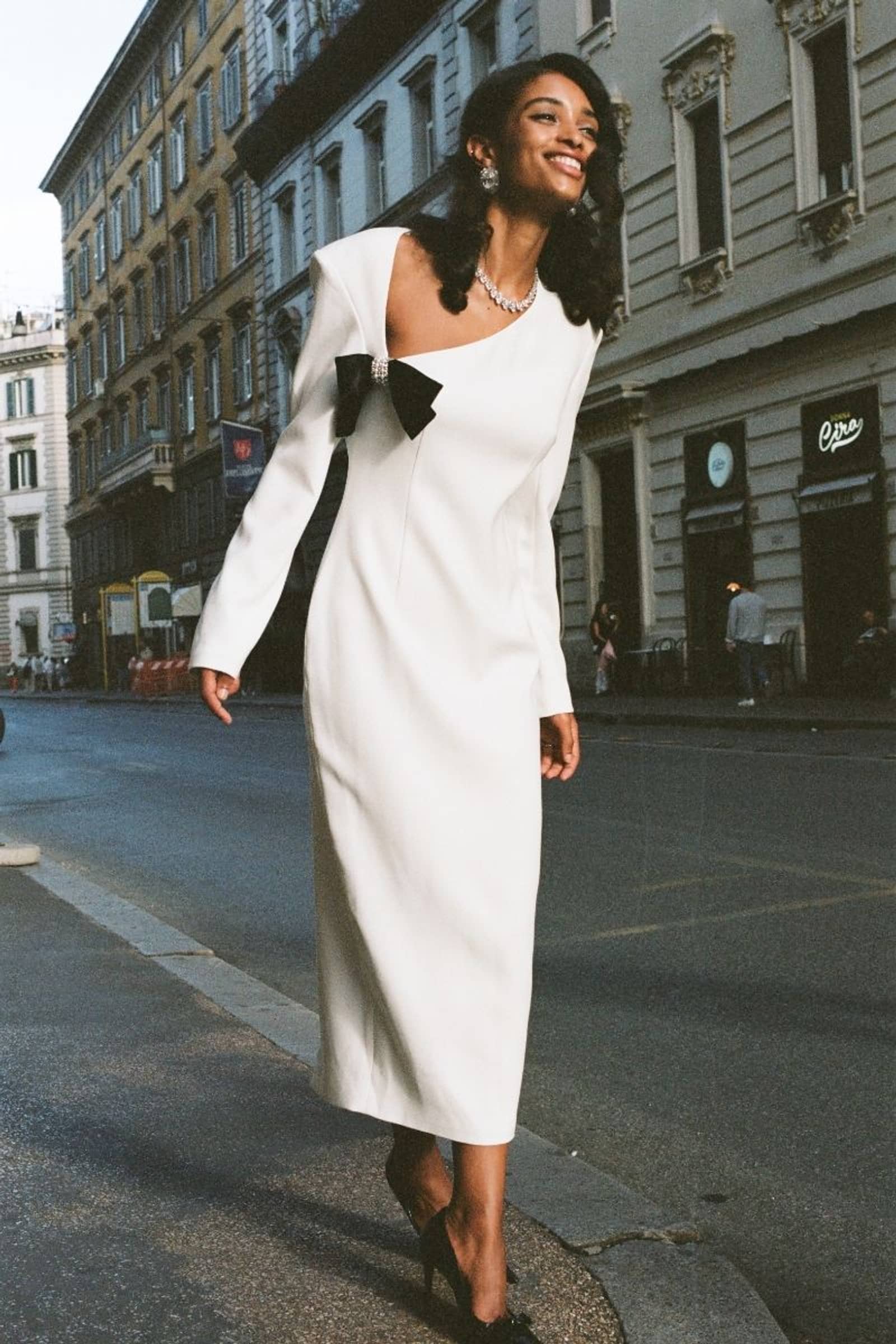 Ellie Bow Dress made by Nana Jacqueline