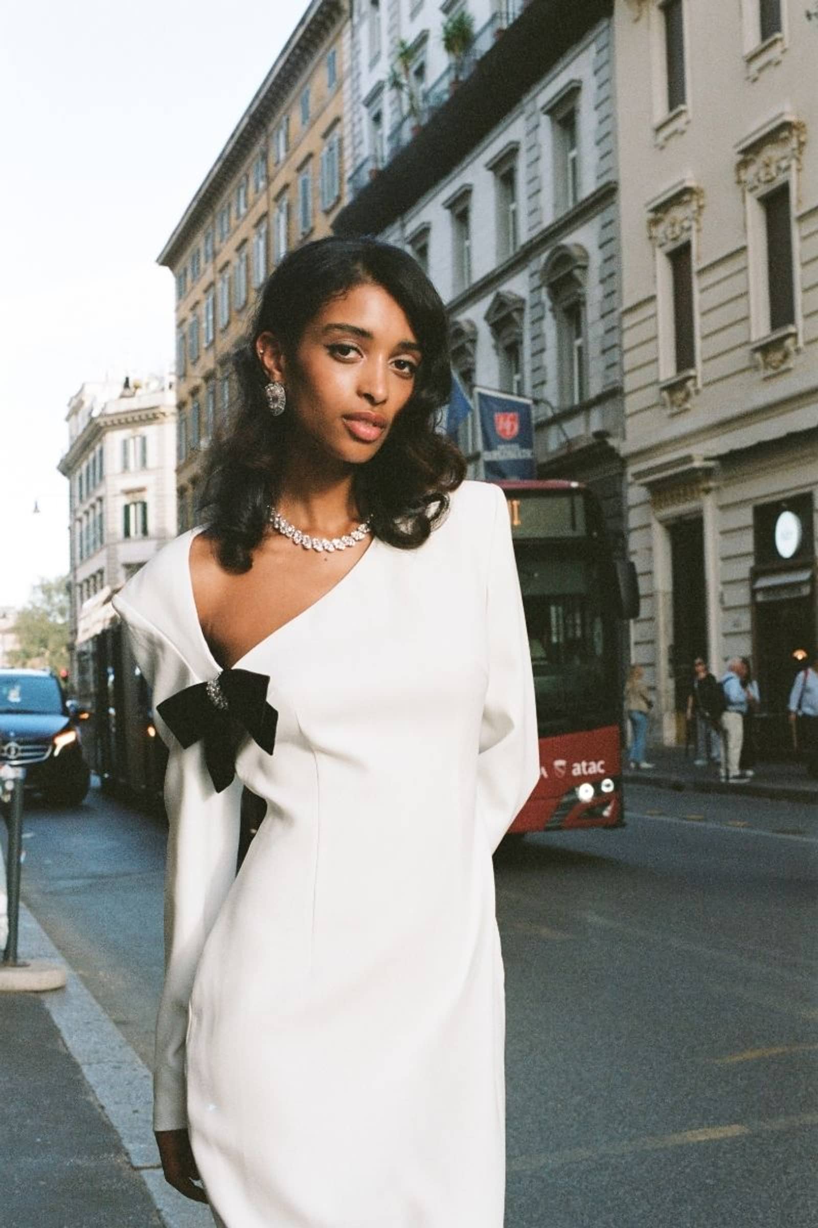 Ellie Bow Dress made by Nana Jacqueline