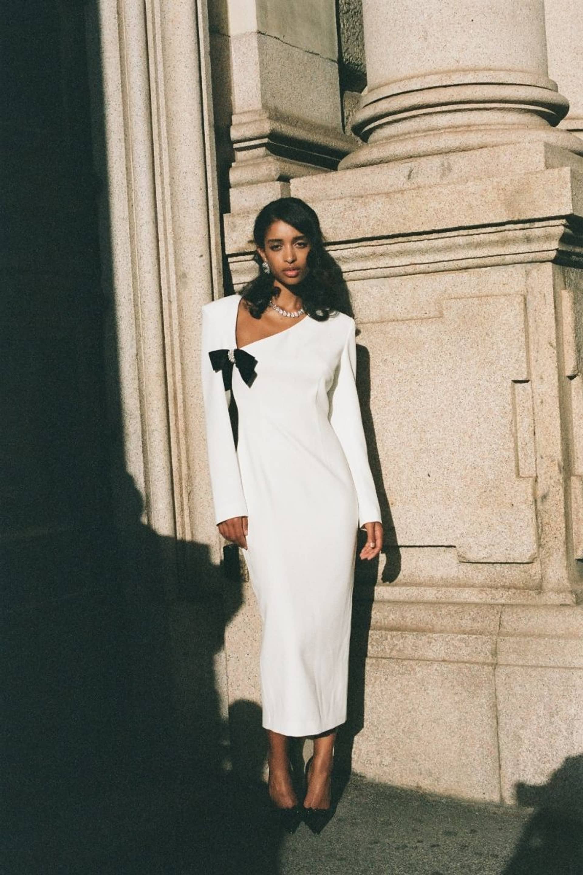 Ellie Bow Dress made by Nana Jacqueline