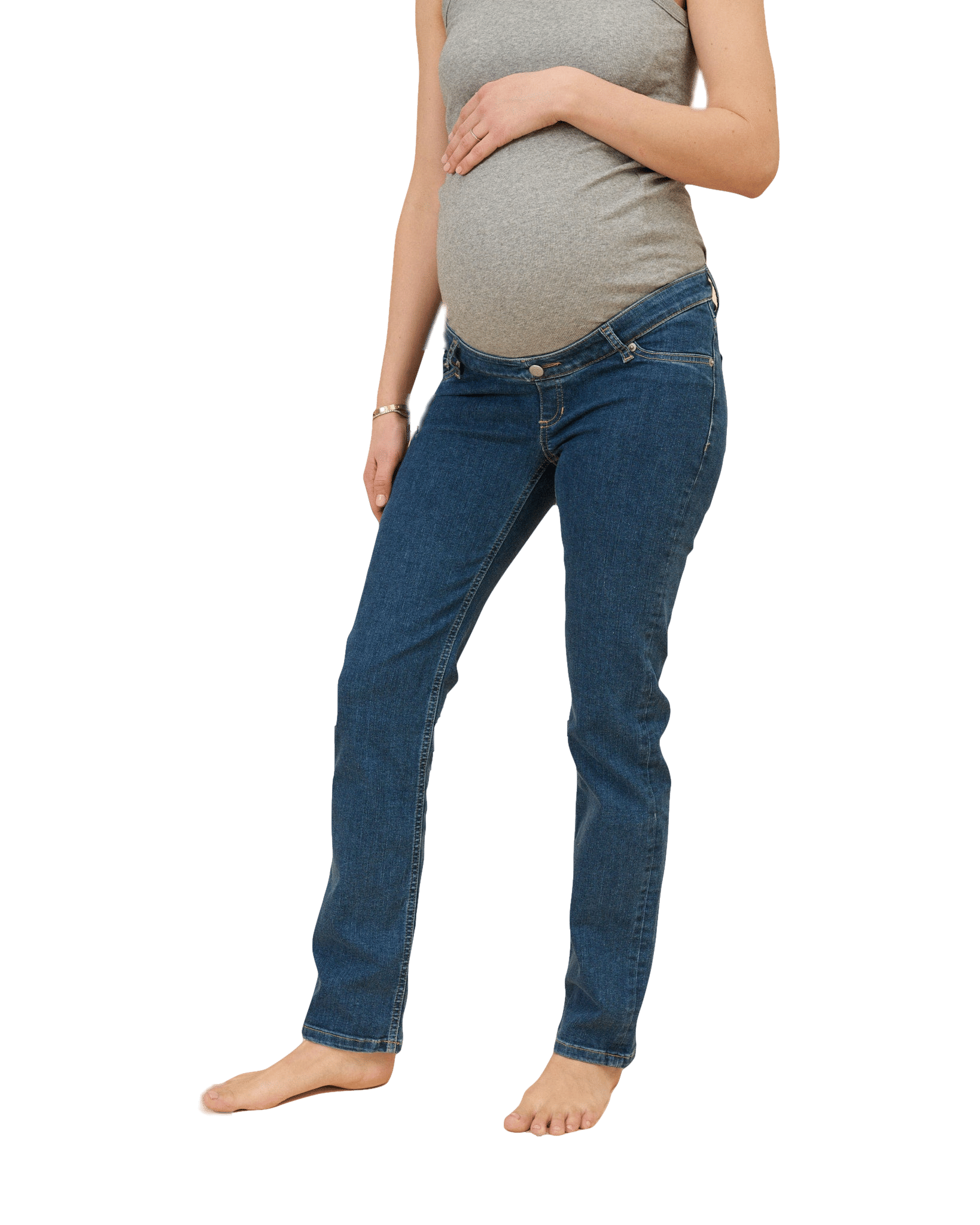 01 Straight Fit - Washed Blue made by Ilouity