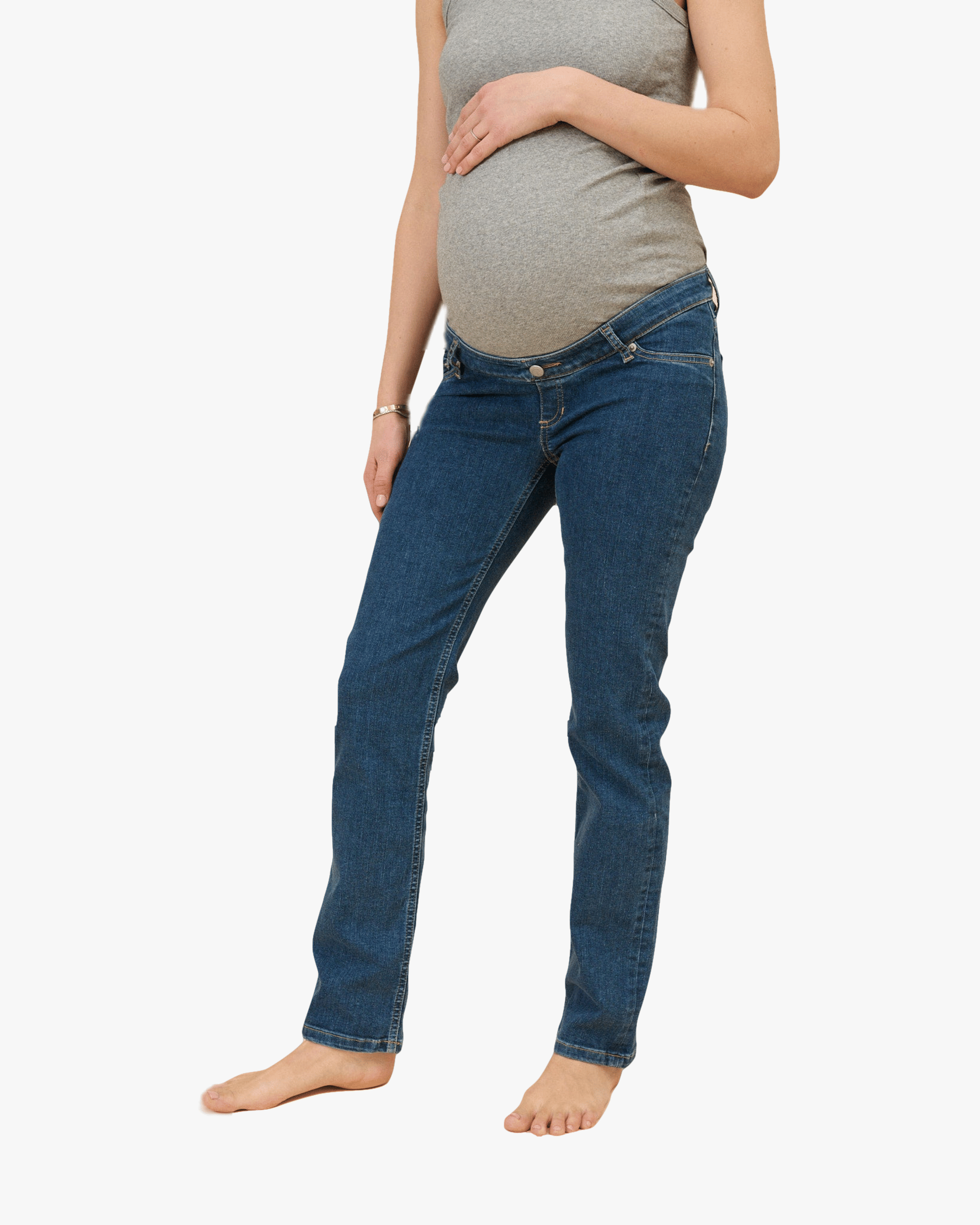 01 Straight Fit - Washed Blue made by Ilouity