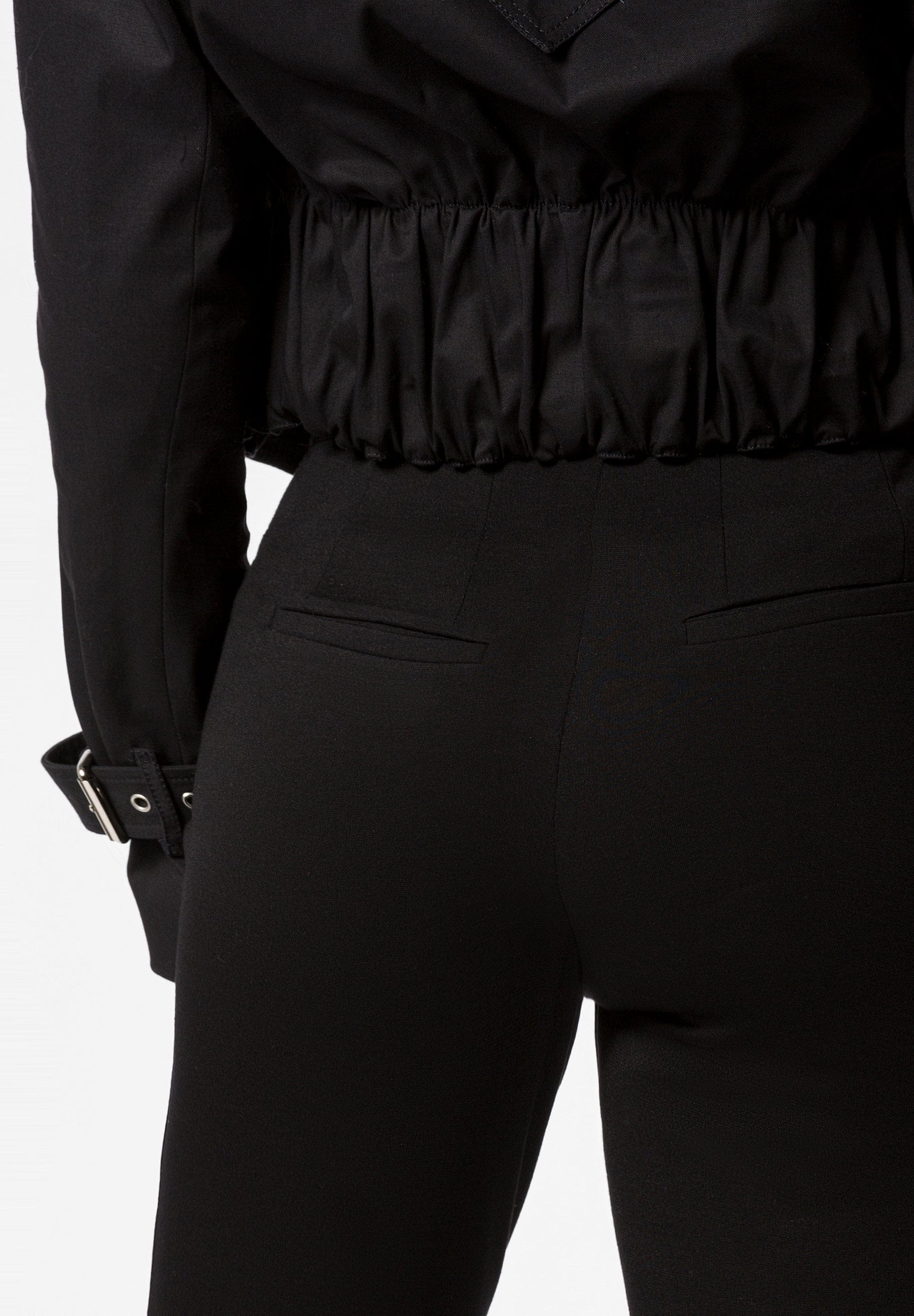 Adana punto flared pants made by DIVALO