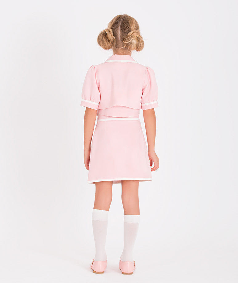 Comfy Pink Bolero made by Mama Luma