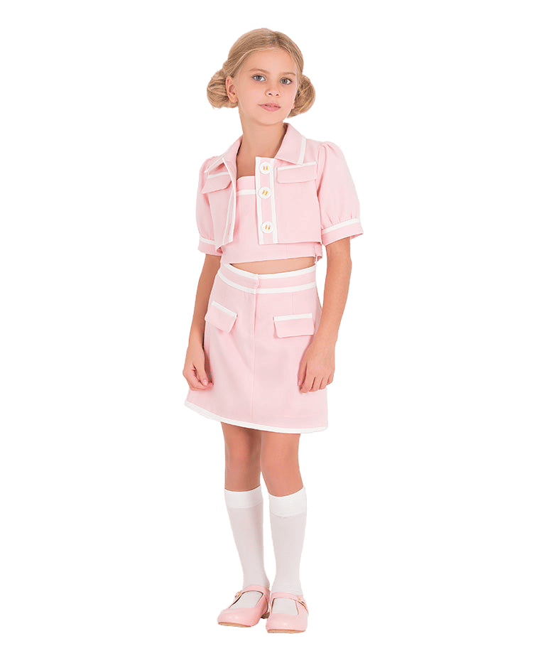 Comfy Pink Bolero made by Mama Luma