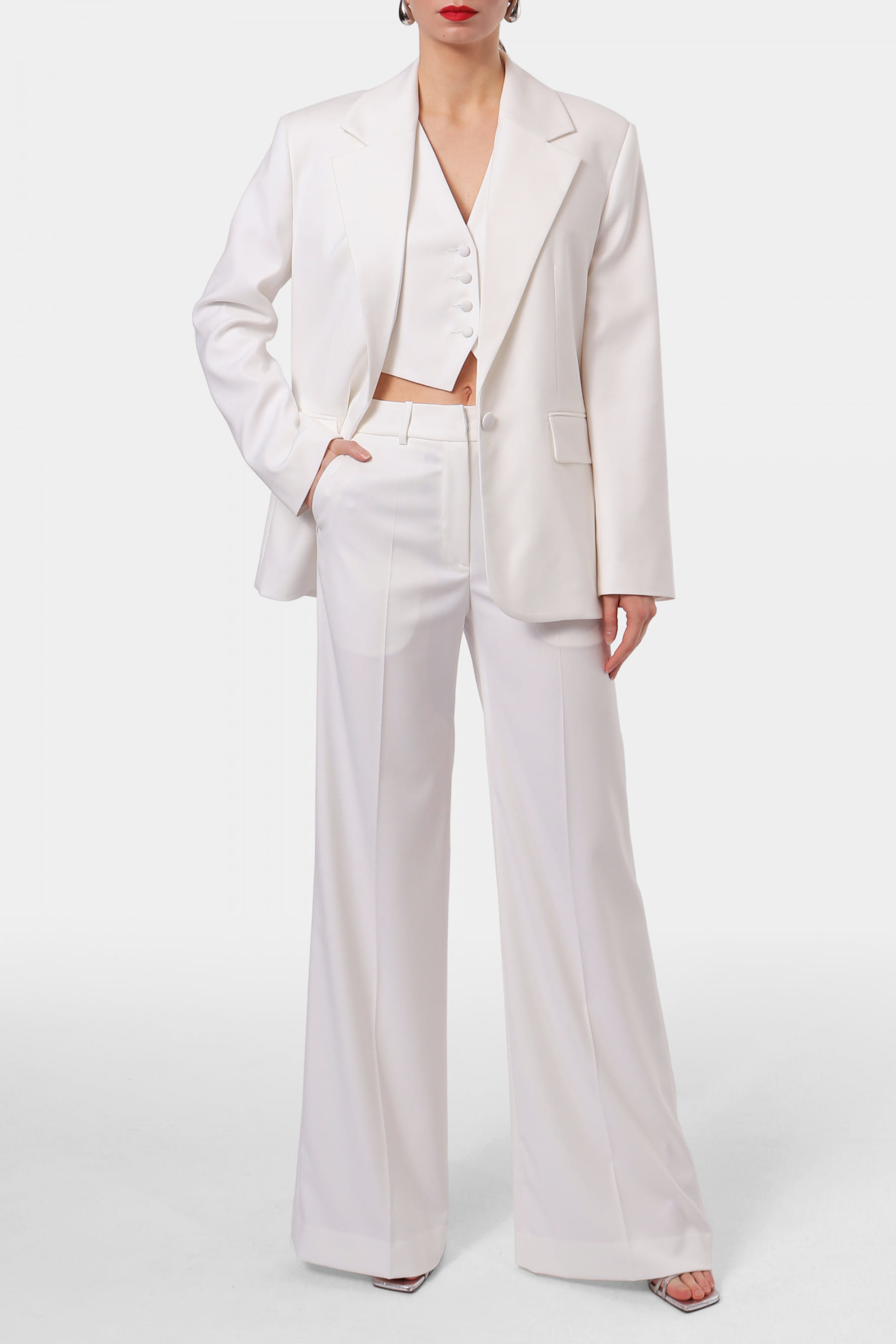 Blazer Tatiana Off White made by HALEWSKI