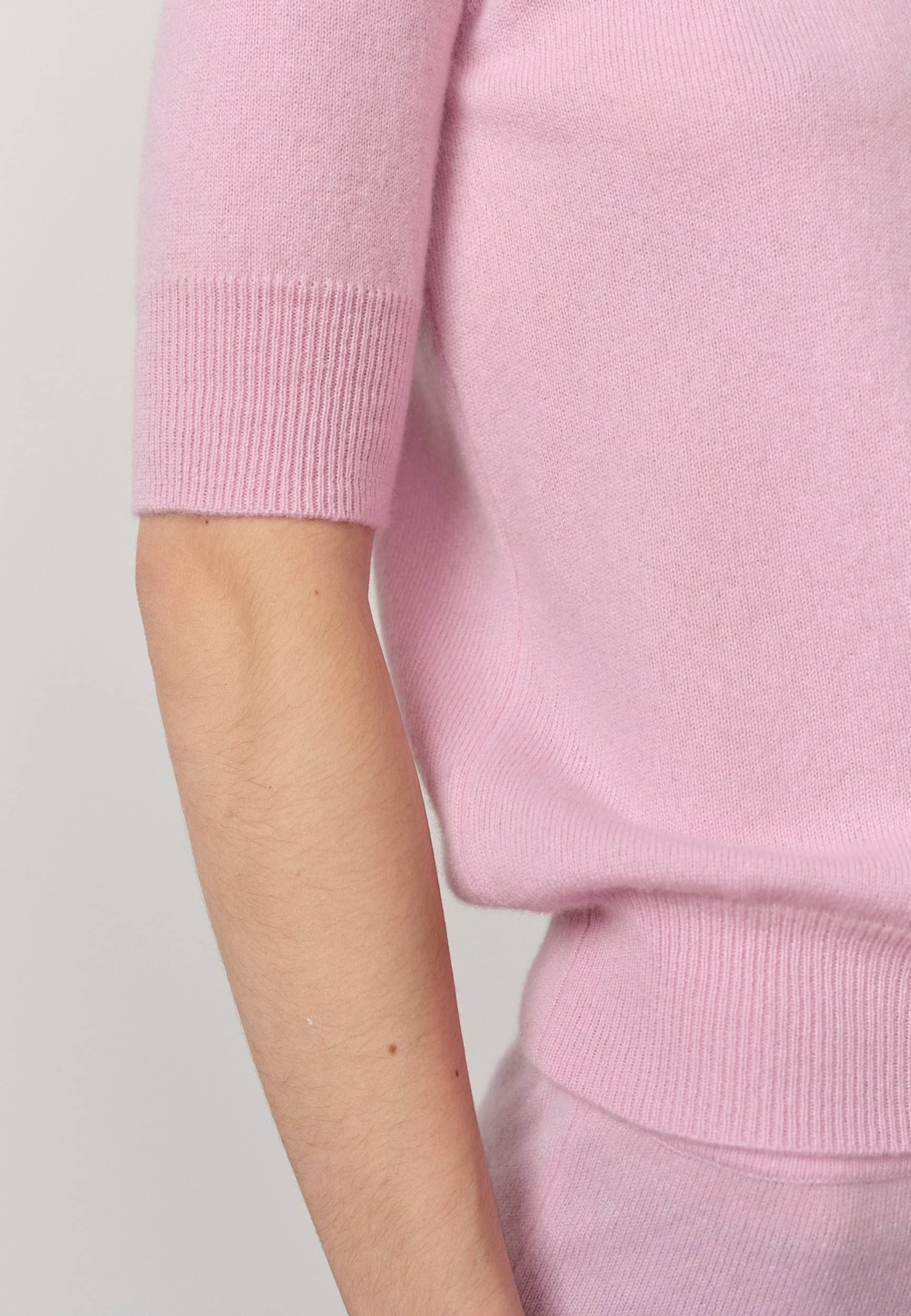 Therese Knit Blouse - Bubblegum made by HERSKIND
