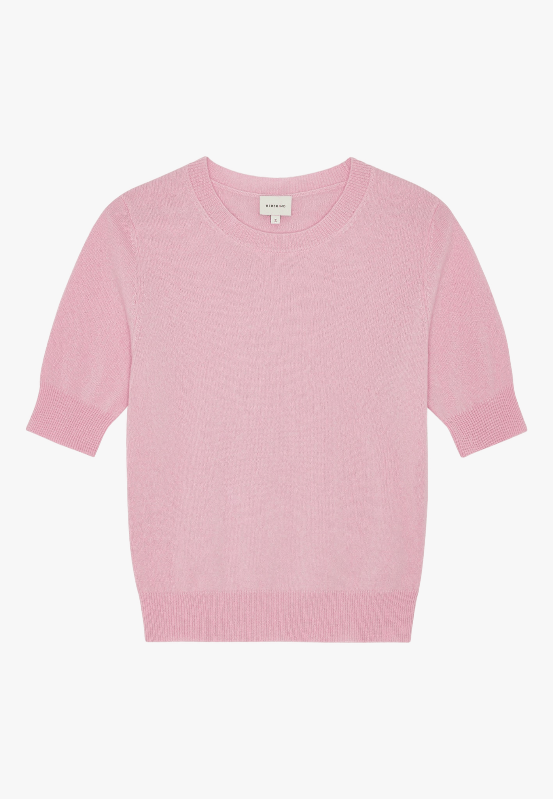 Therese Knit Blouse - Bubblegum made by HERSKIND
