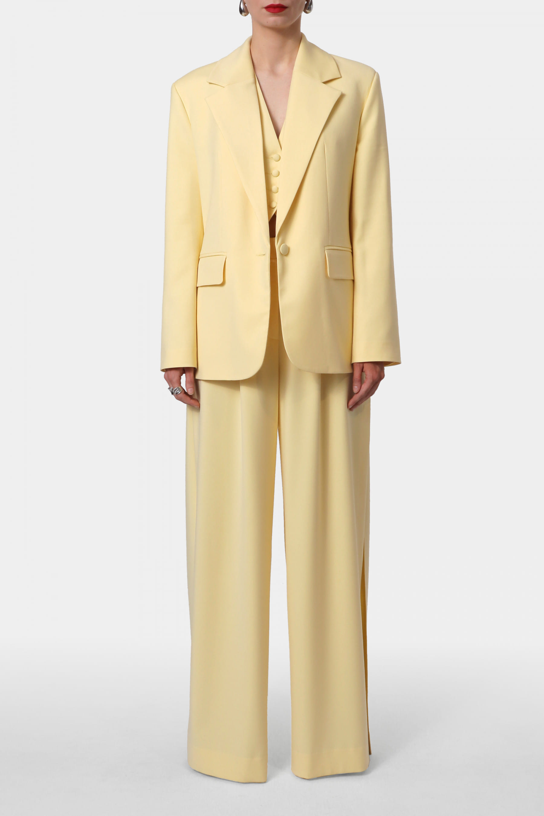 Blazer Tatiana Butter Yellow made by HALEWSKI