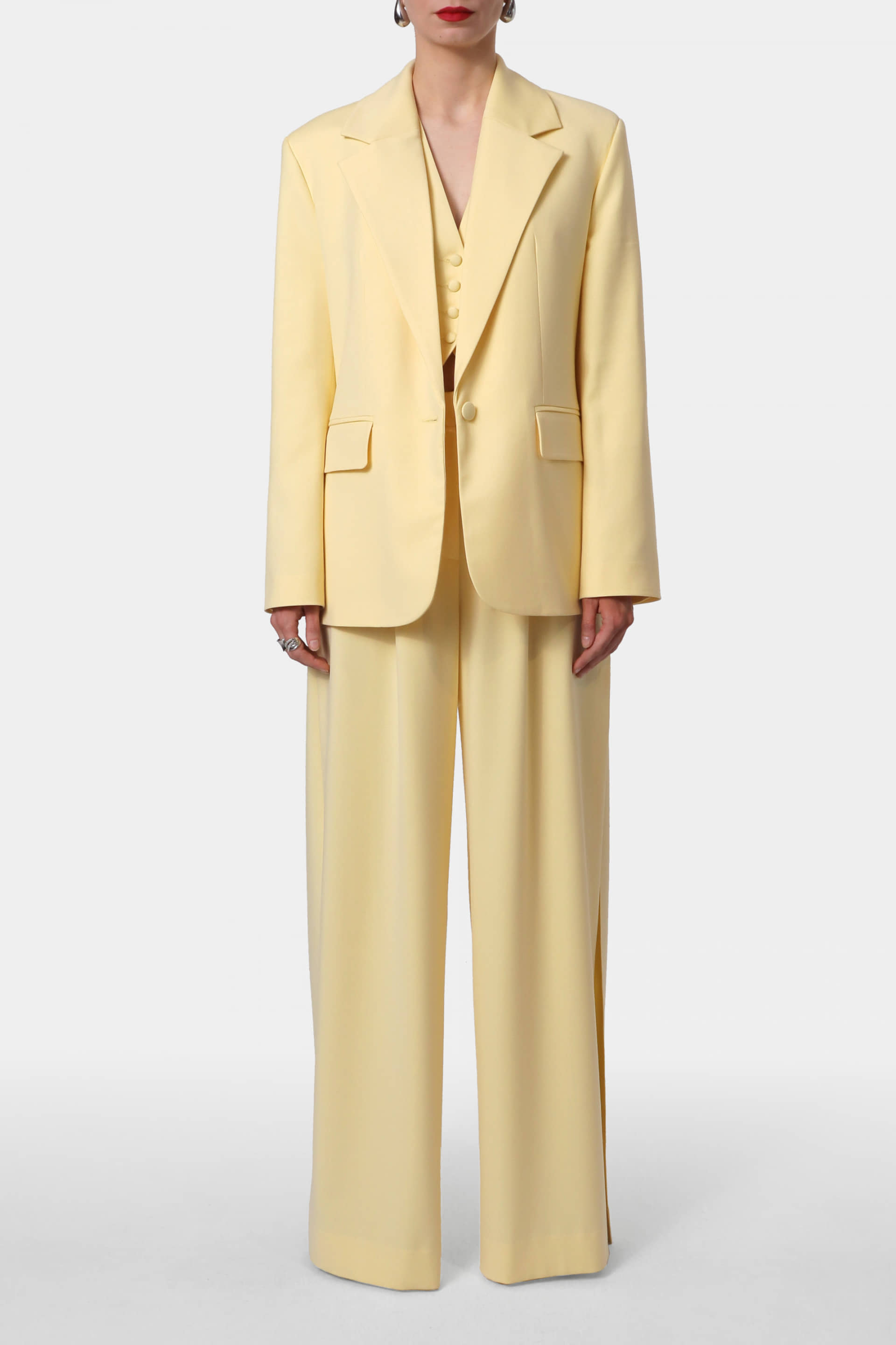 Blazer Tatiana Butter Yellow made by HALEWSKI