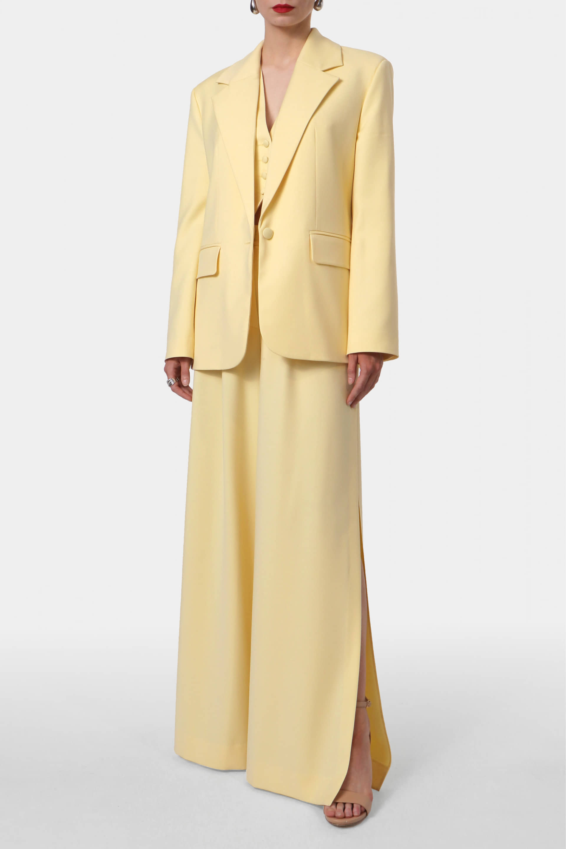 Blazer Tatiana Butter Yellow made by HALEWSKI