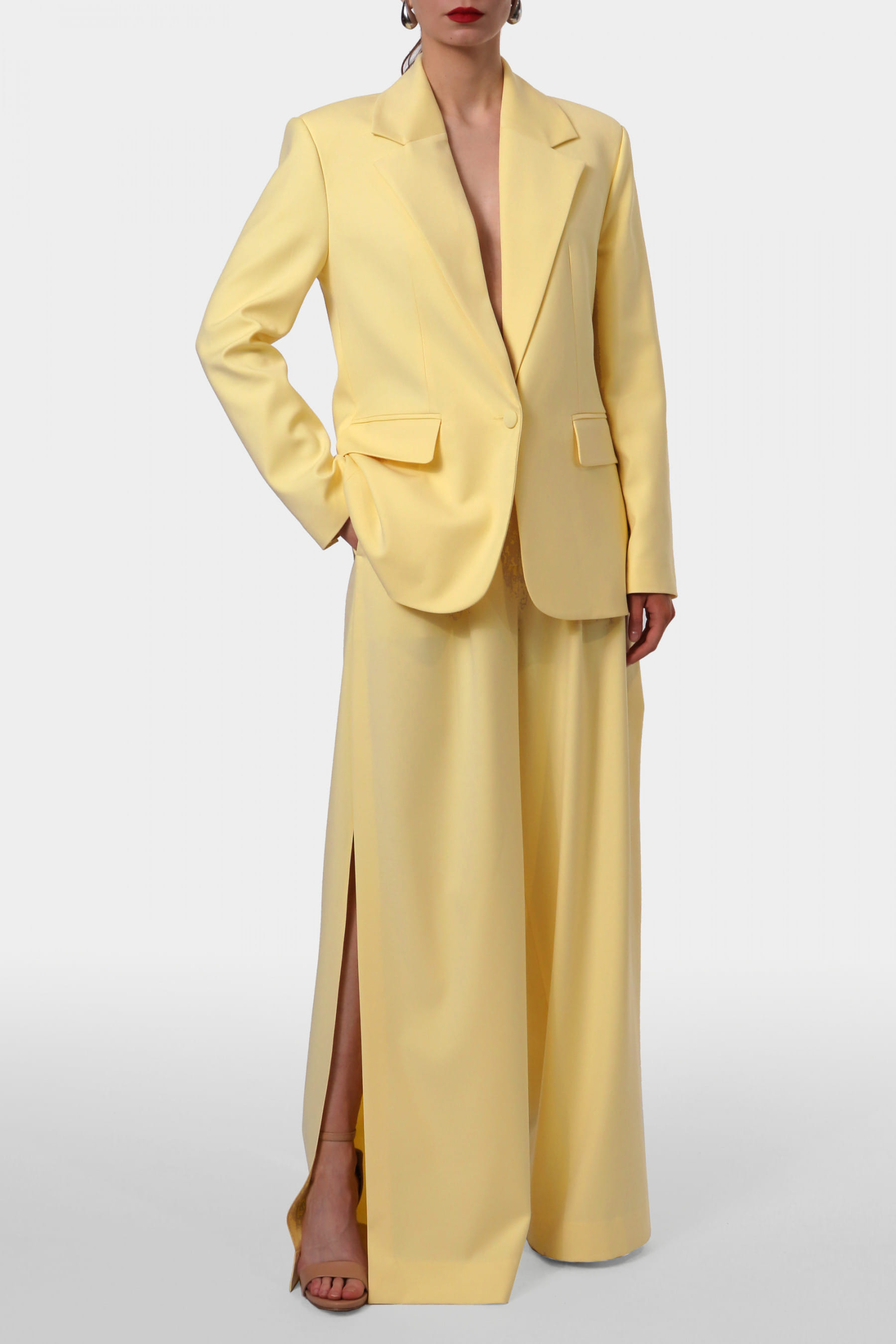 Blazer Tatiana Butter Yellow made by HALEWSKI