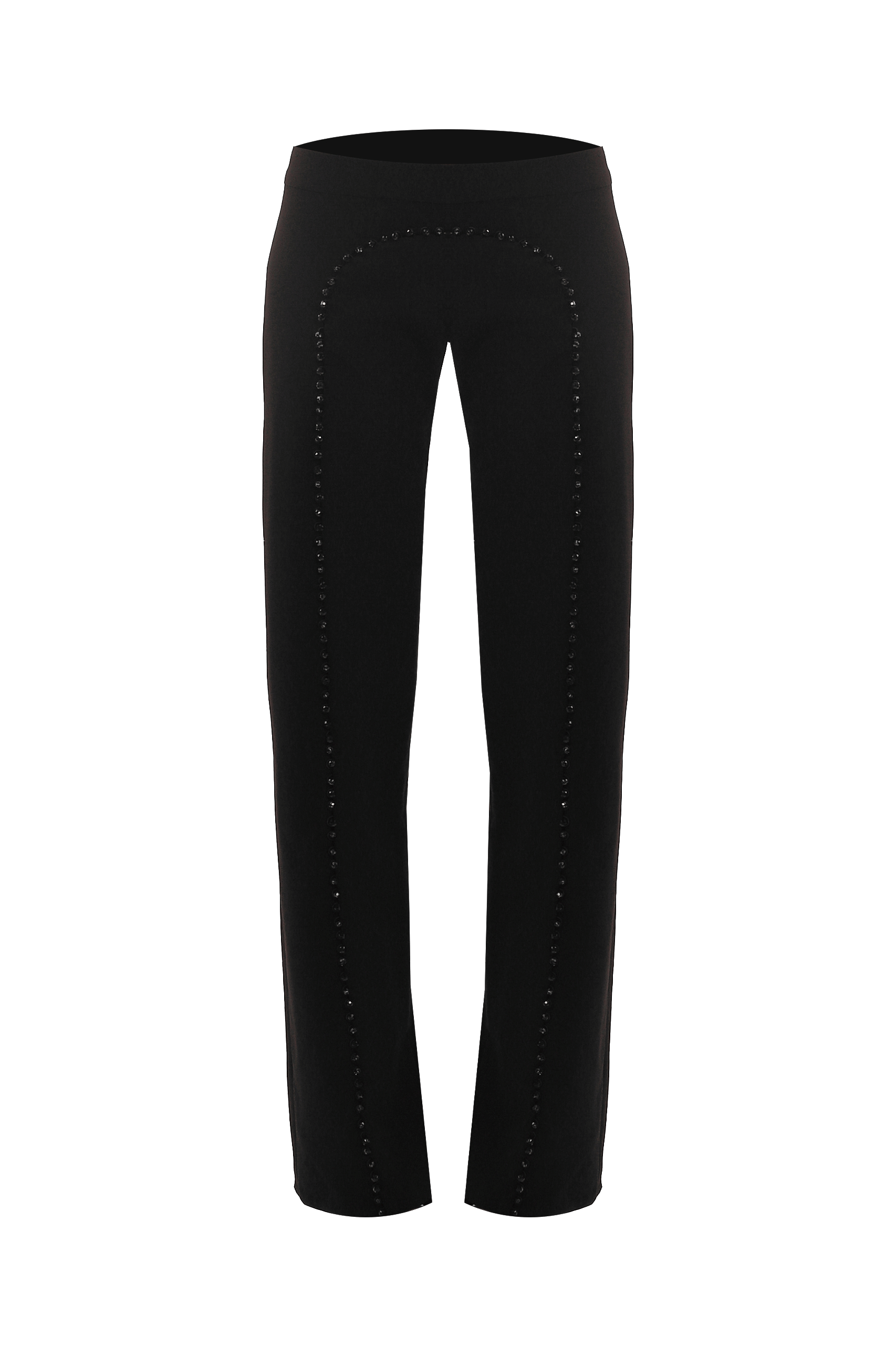 Black buttons pant made by Compte Spain