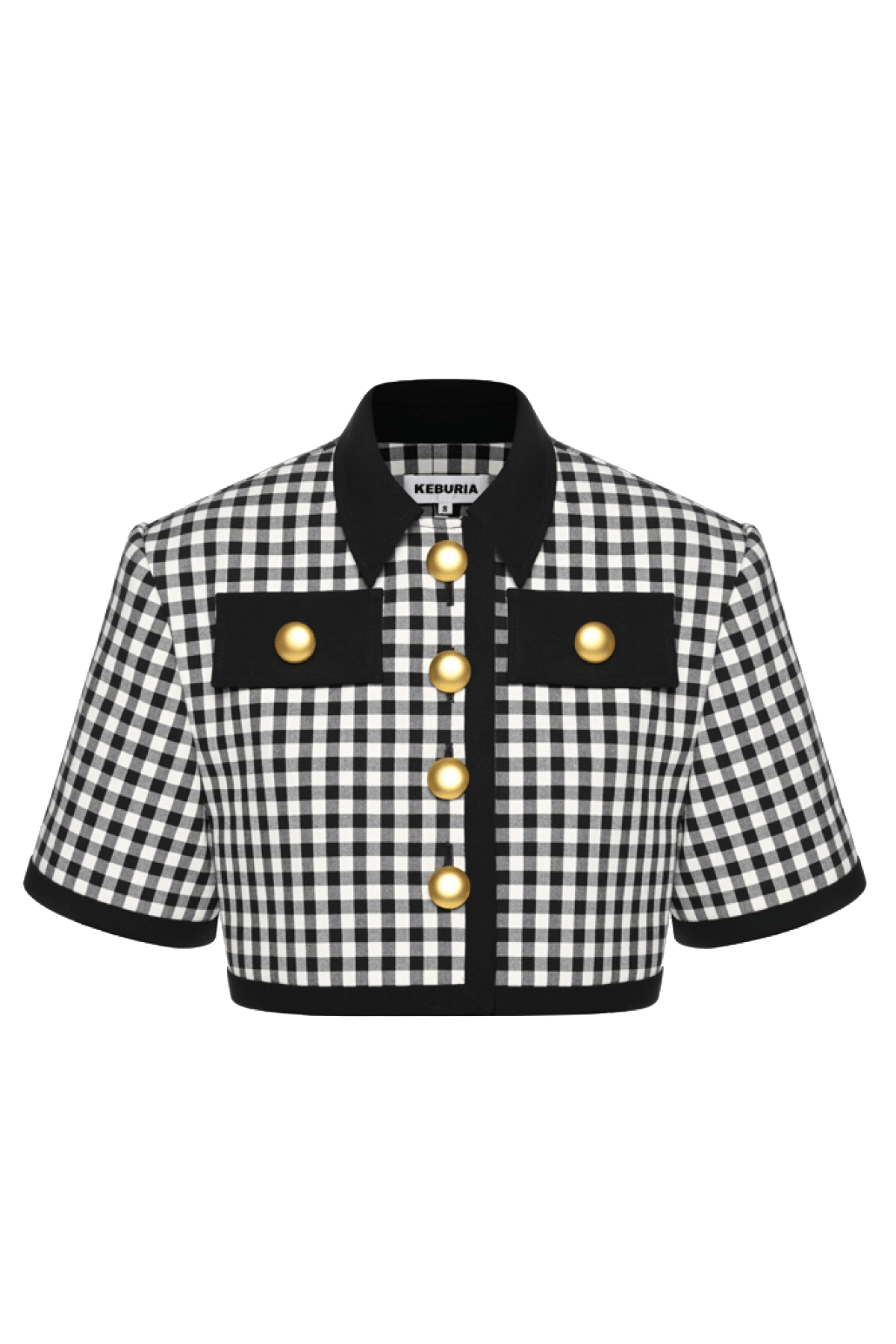 CROPPED BOXY JACKET made by KEBURIA