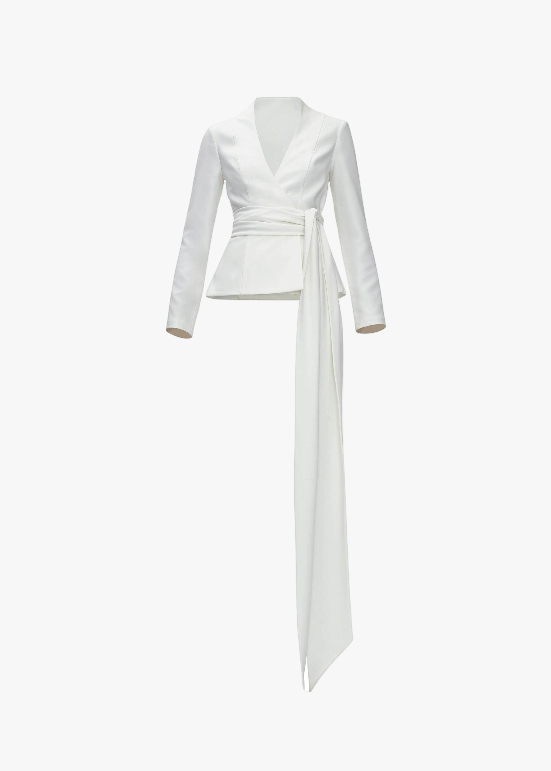 ILLA WRAP JACKET made by Andrea Iyamah