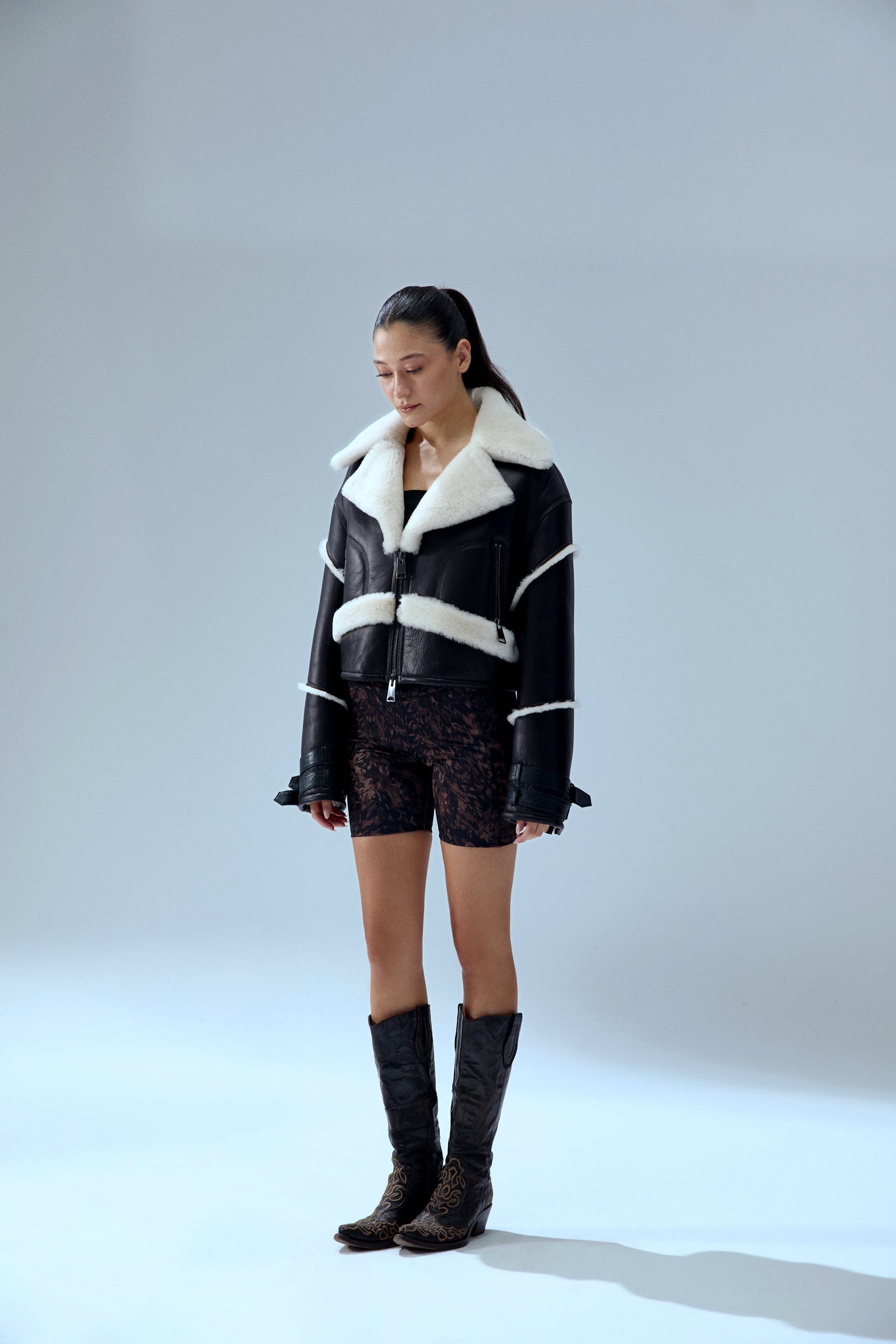 YOUR *ITCH FURRY LEATHER JACKET made by PCFG