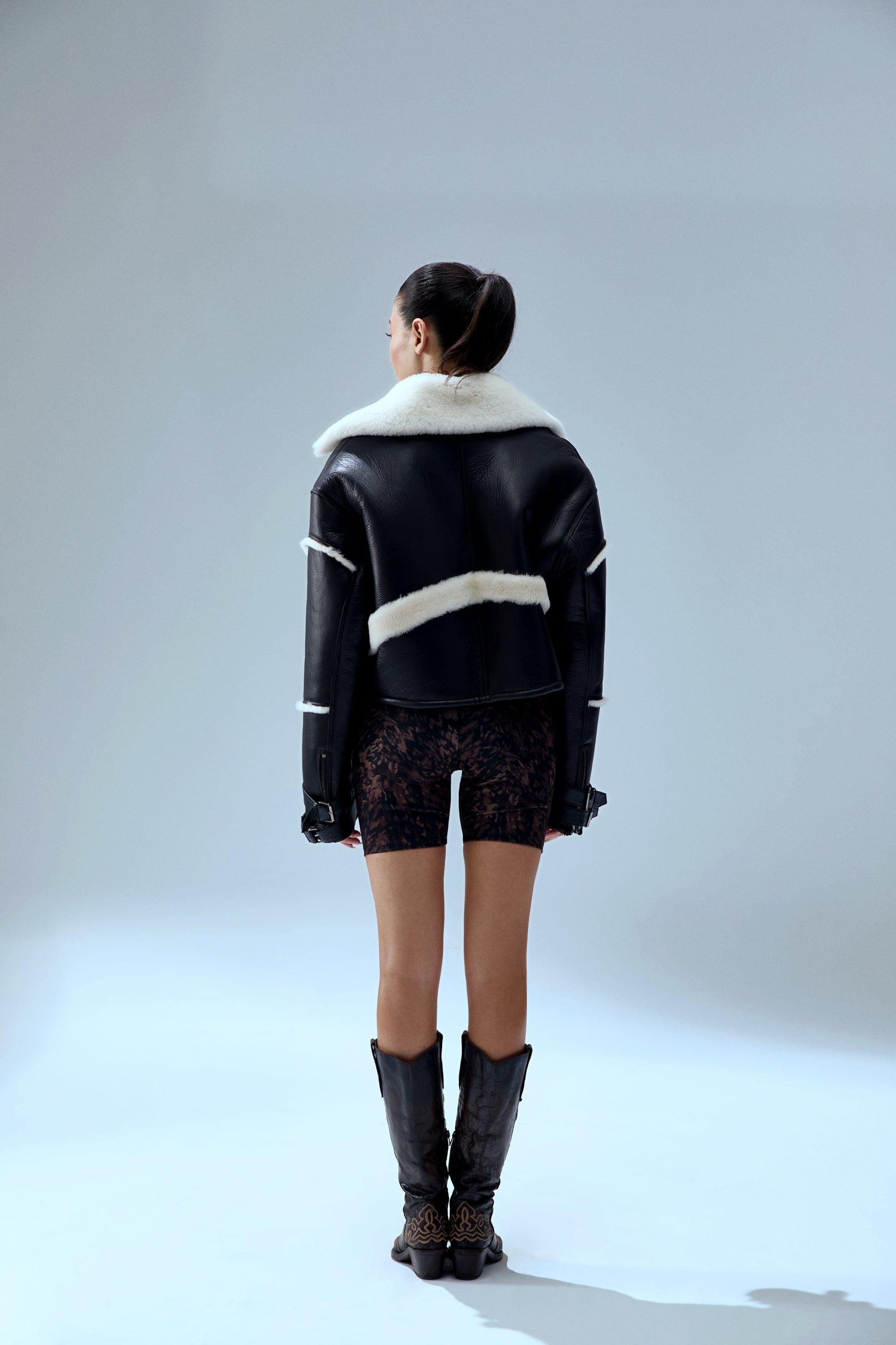 YOUR *ITCH FURRY LEATHER JACKET made by PCFG