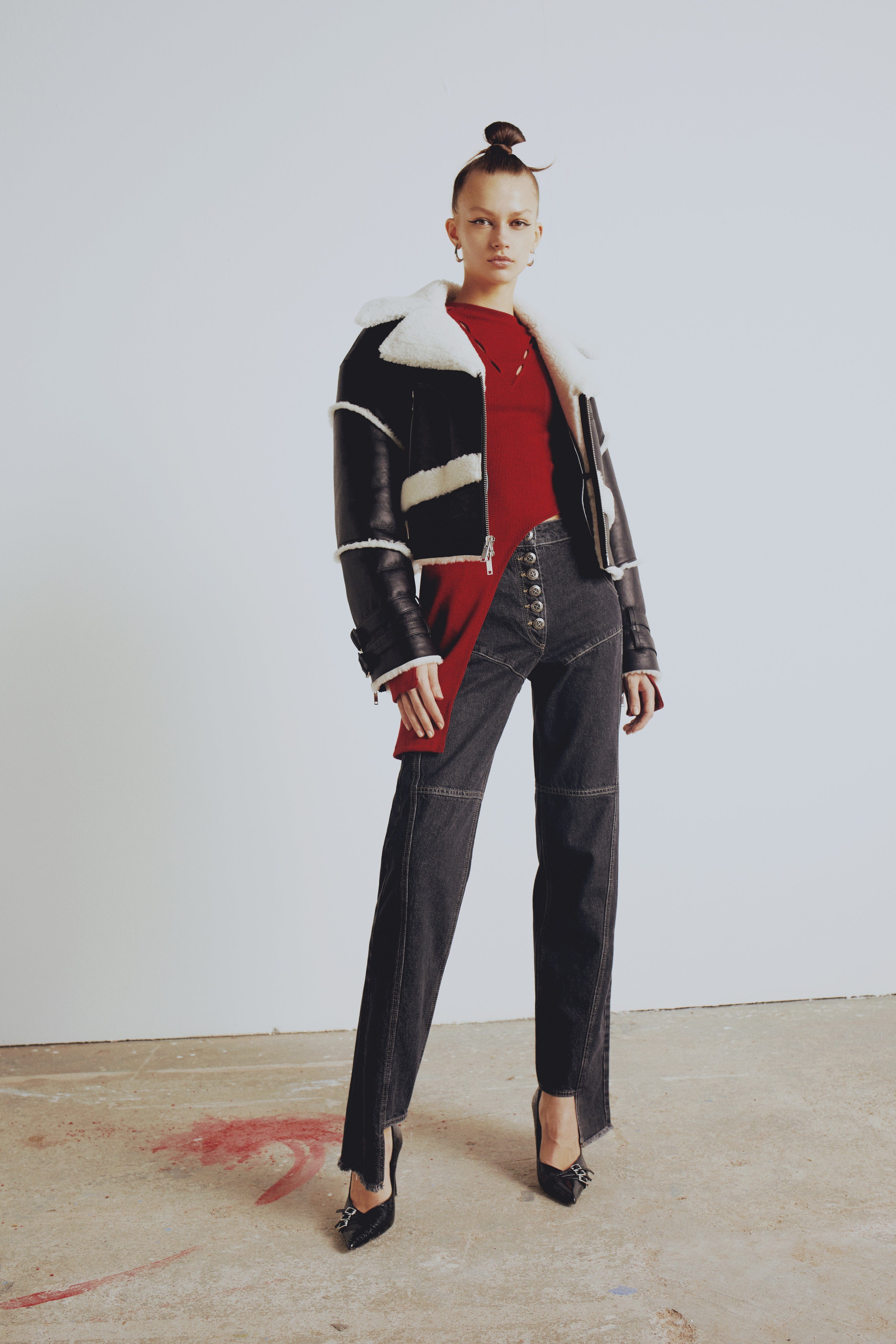 YOUR *ITCH FURRY LEATHER JACKET made by PCFG