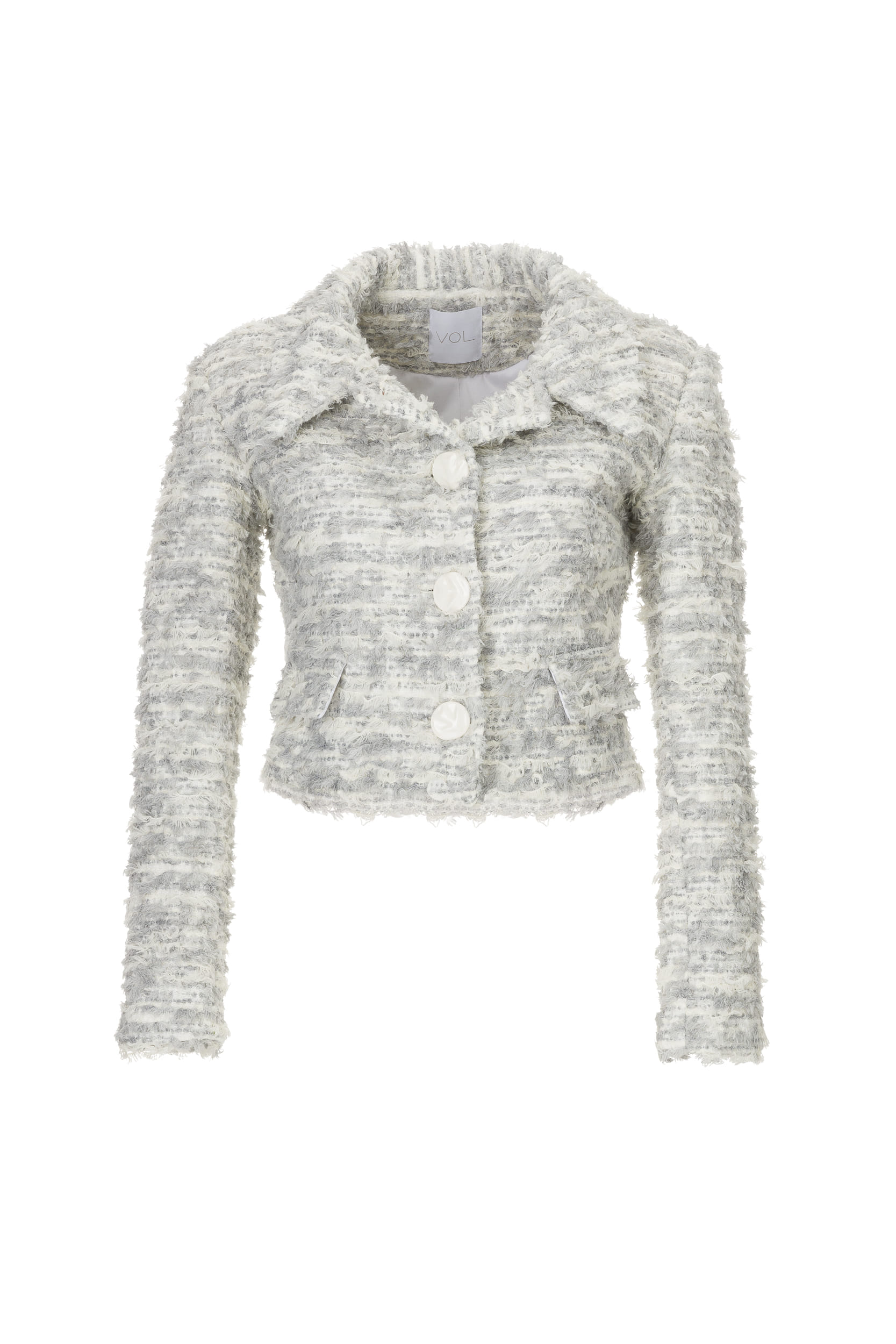 Soft Ice Tweed Jacket made by Vestiaire d'un Oiseau Libre