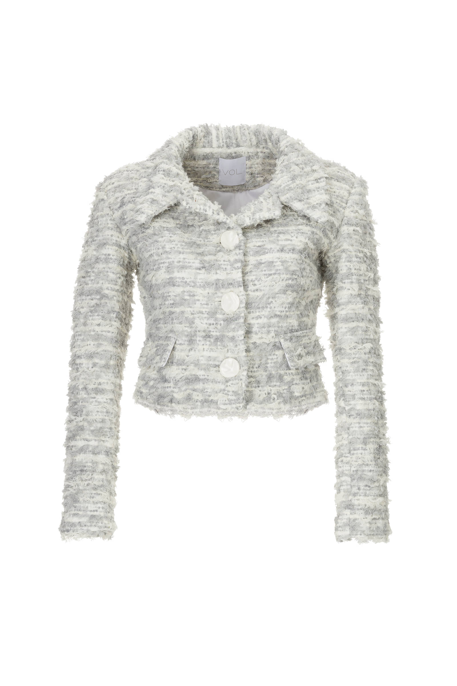 Soft Ice Tweed Jacket made by Vestiaire d'un Oiseau Libre