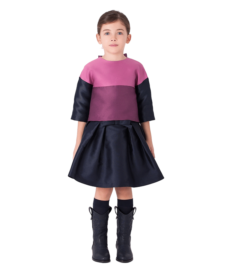 Bow Nuance Girls Outfit | 2 Pieces made by Mama Luma