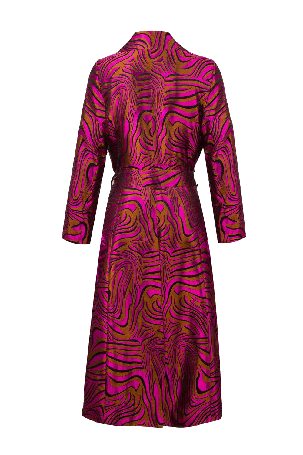 Raspberry Marilyn Coat № 23 made by ANDREEVA