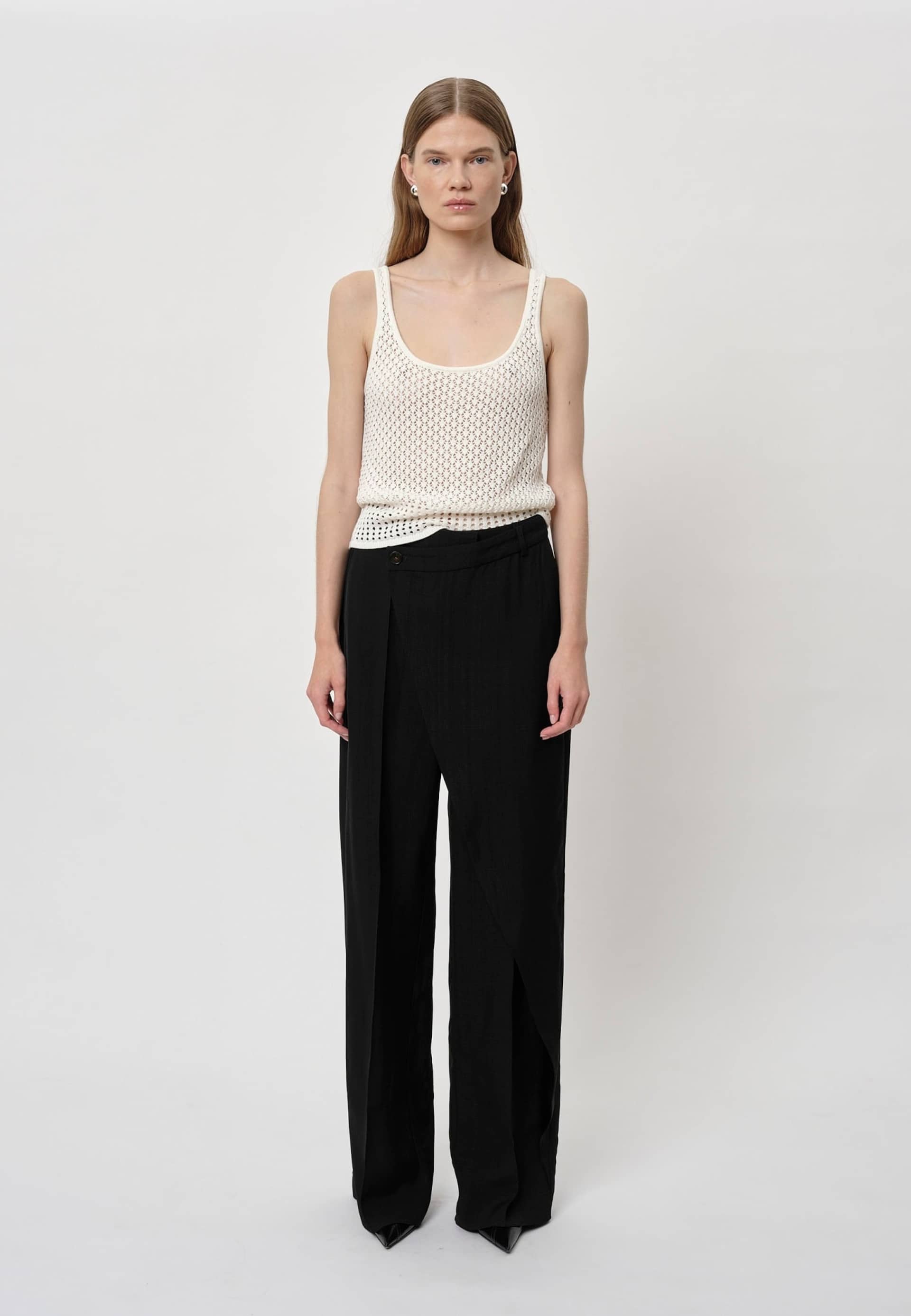 Callum Knit Top - Creme made by HERSKIND