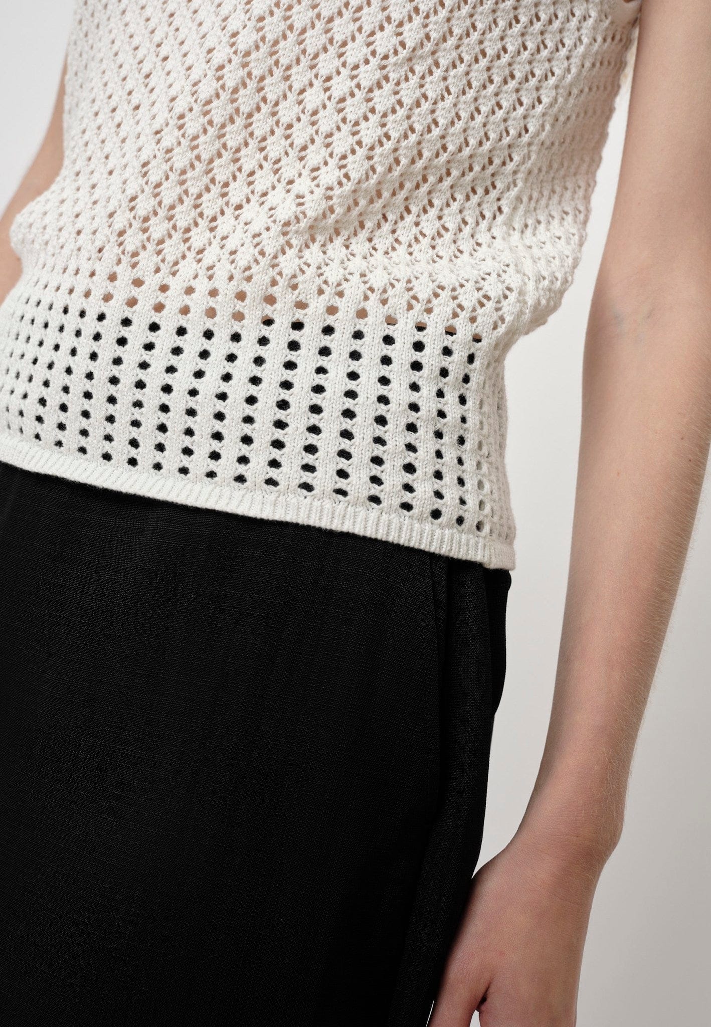 Callum Knit Top - Creme made by HERSKIND