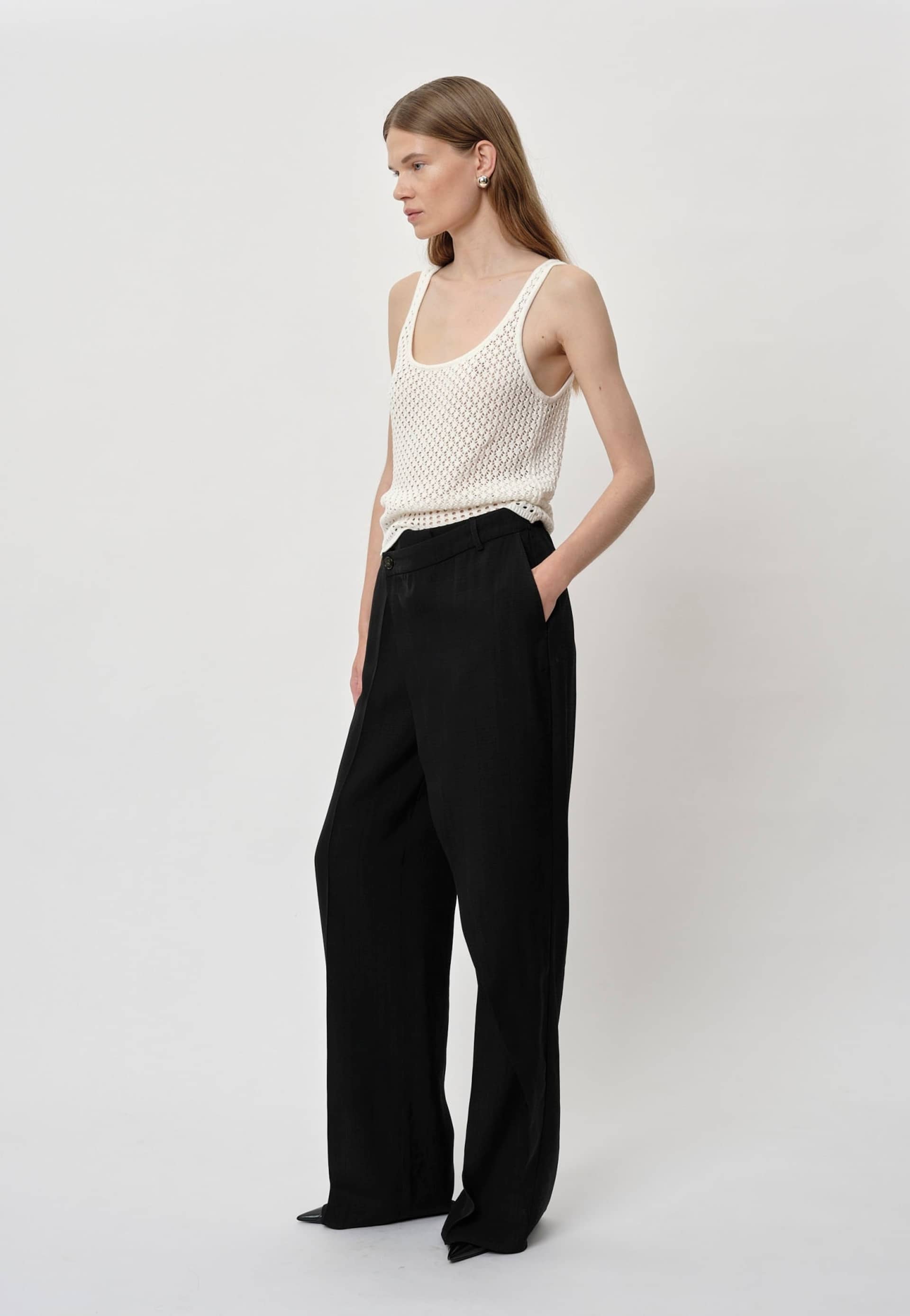 Callum Knit Top - Creme made by HERSKIND