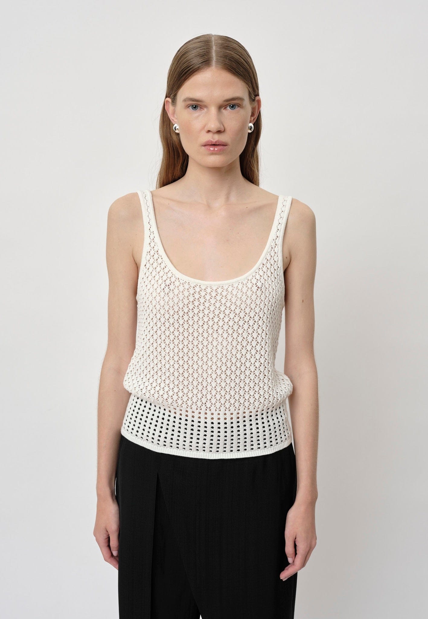 Callum Knit Top - Creme made by HERSKIND