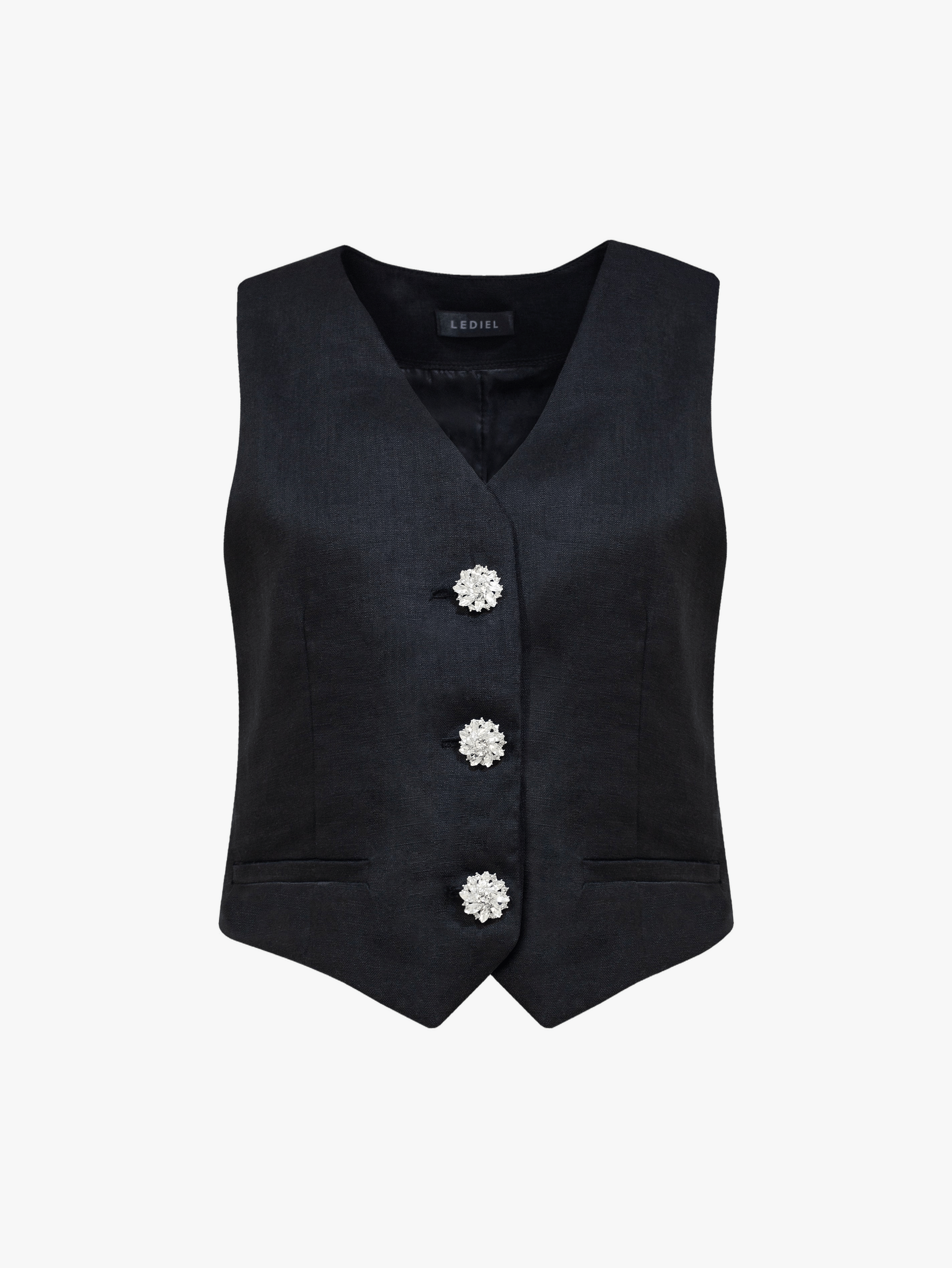 Mykonos Vest made by Lediel