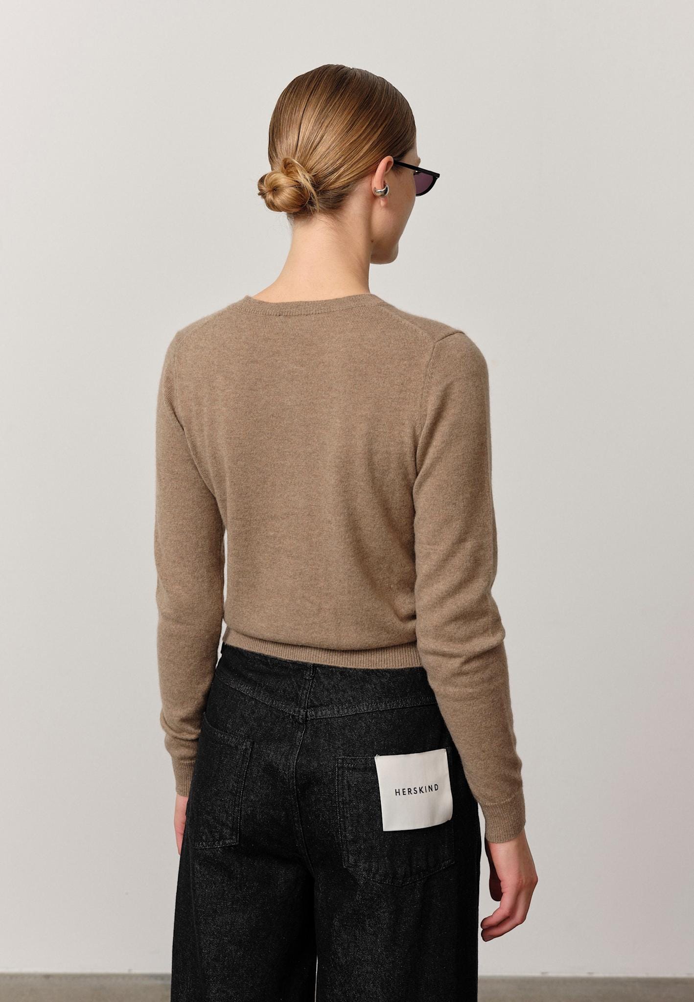 Roselle Knit Cardigan - Croissant made by HERSKIND