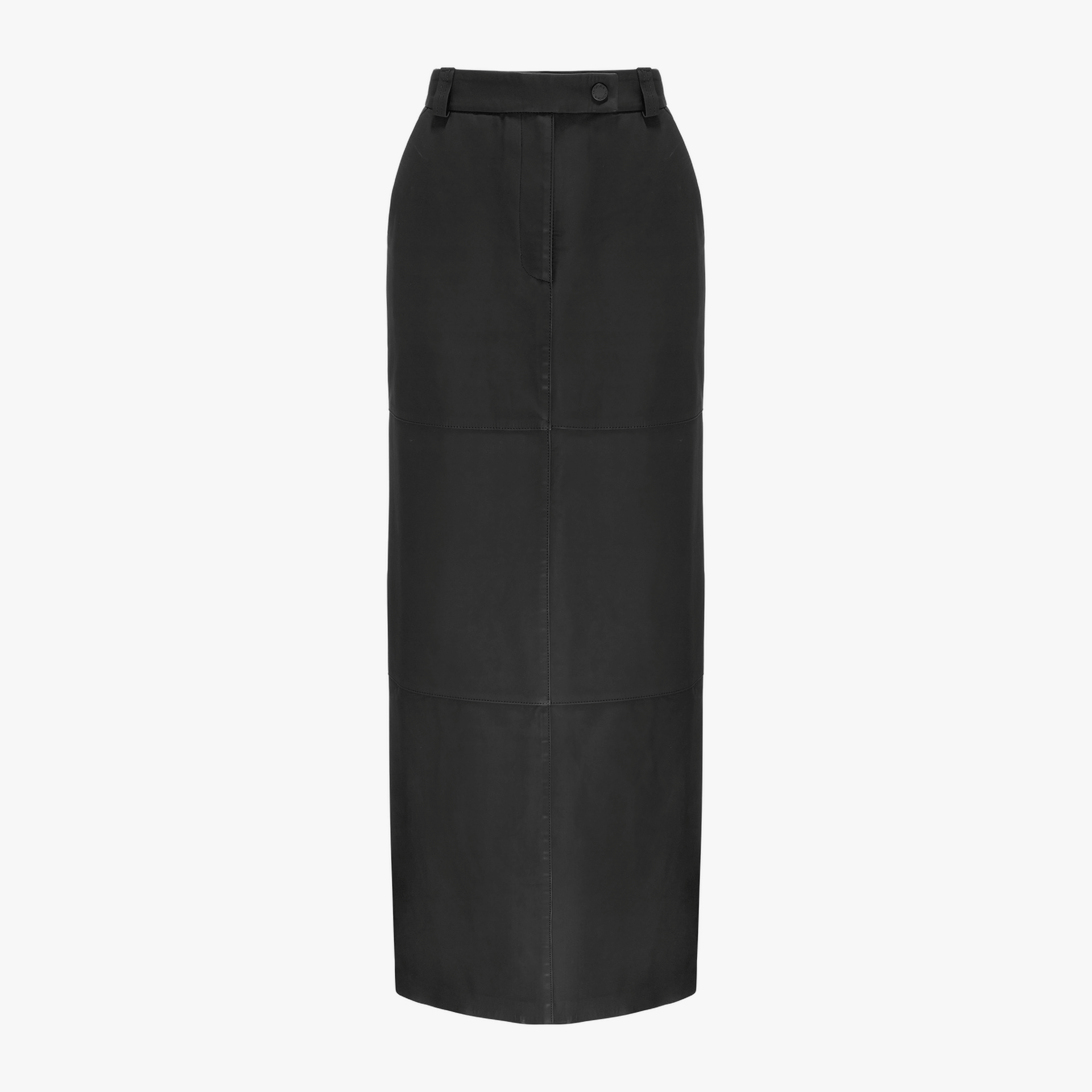 Maxi Skirt Made Of Matte Leather made by YAVORSKA