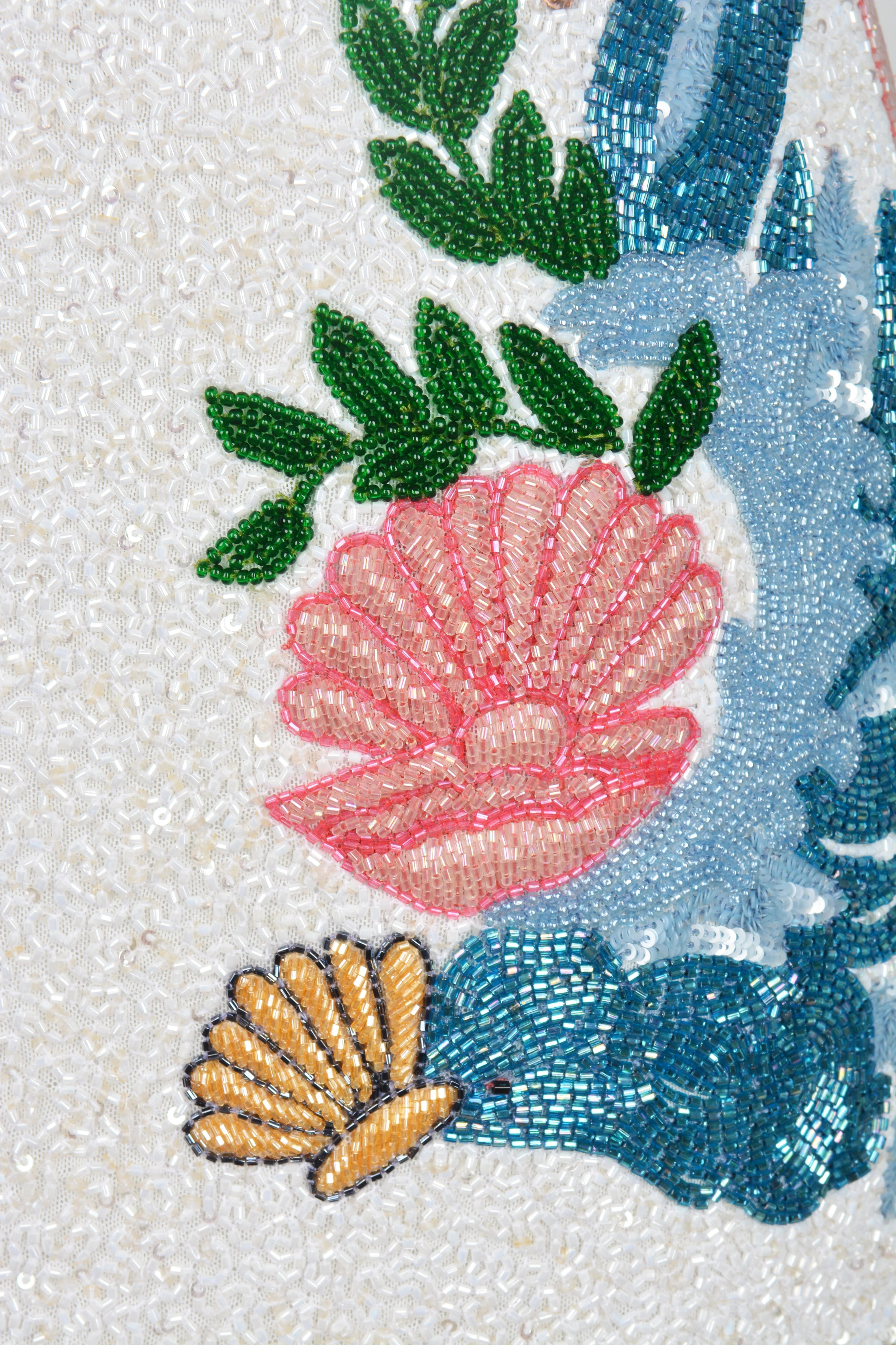 Calypso Soft Multi Sea Shell Halterneck Dress – Daphne Collection made by Oceanus Swimwear