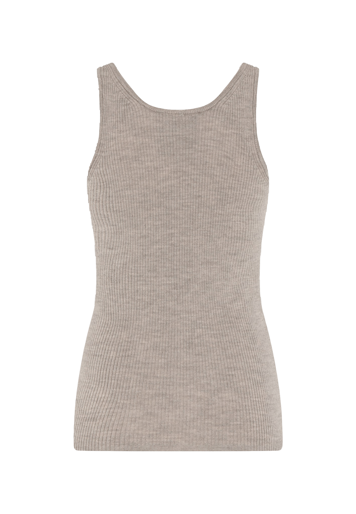 Tropea Top Merino Wool - Champagne in Beige made by HERSKIND