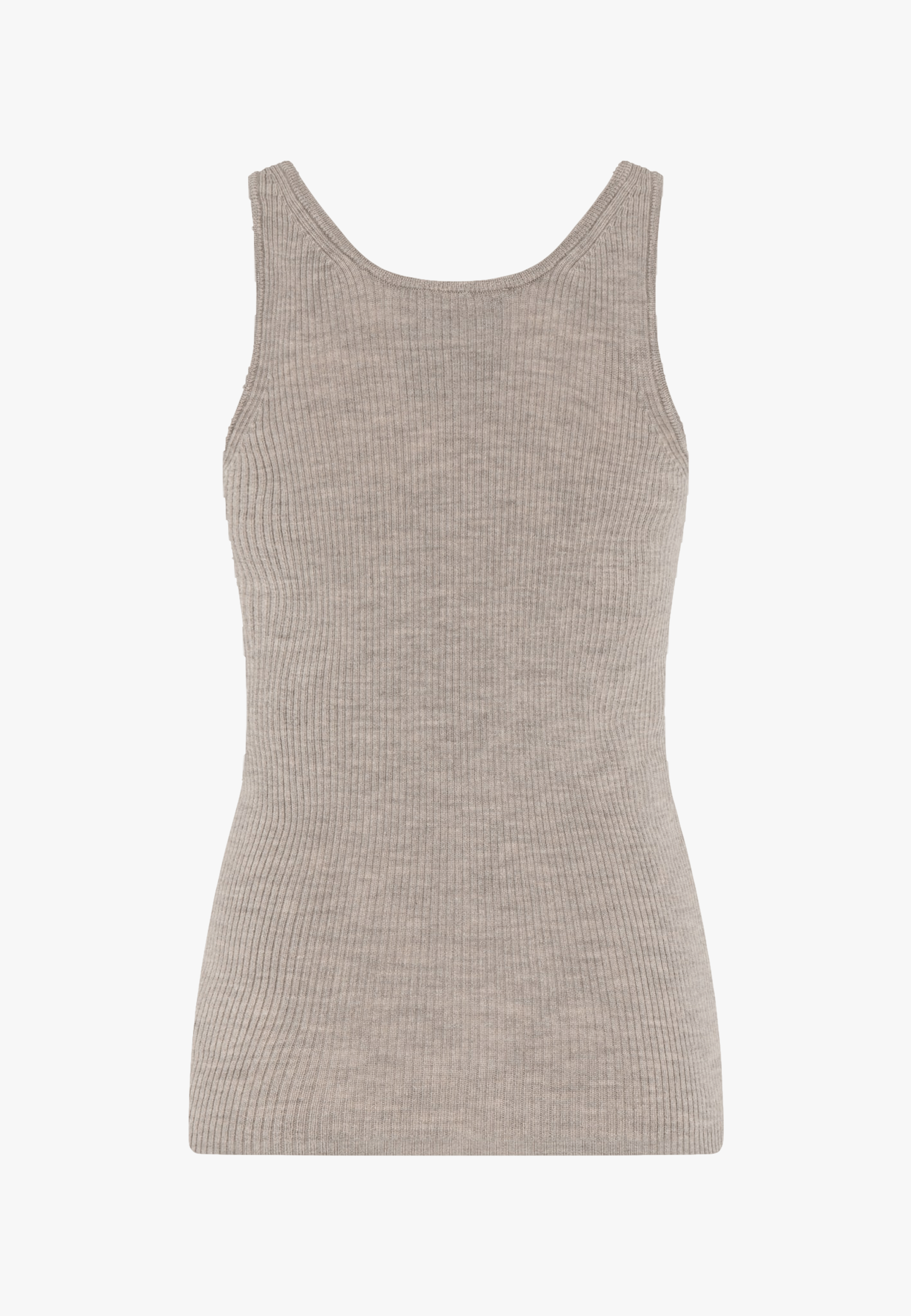 Tropea Top Merino Wool - Champagne in Beige made by HERSKIND