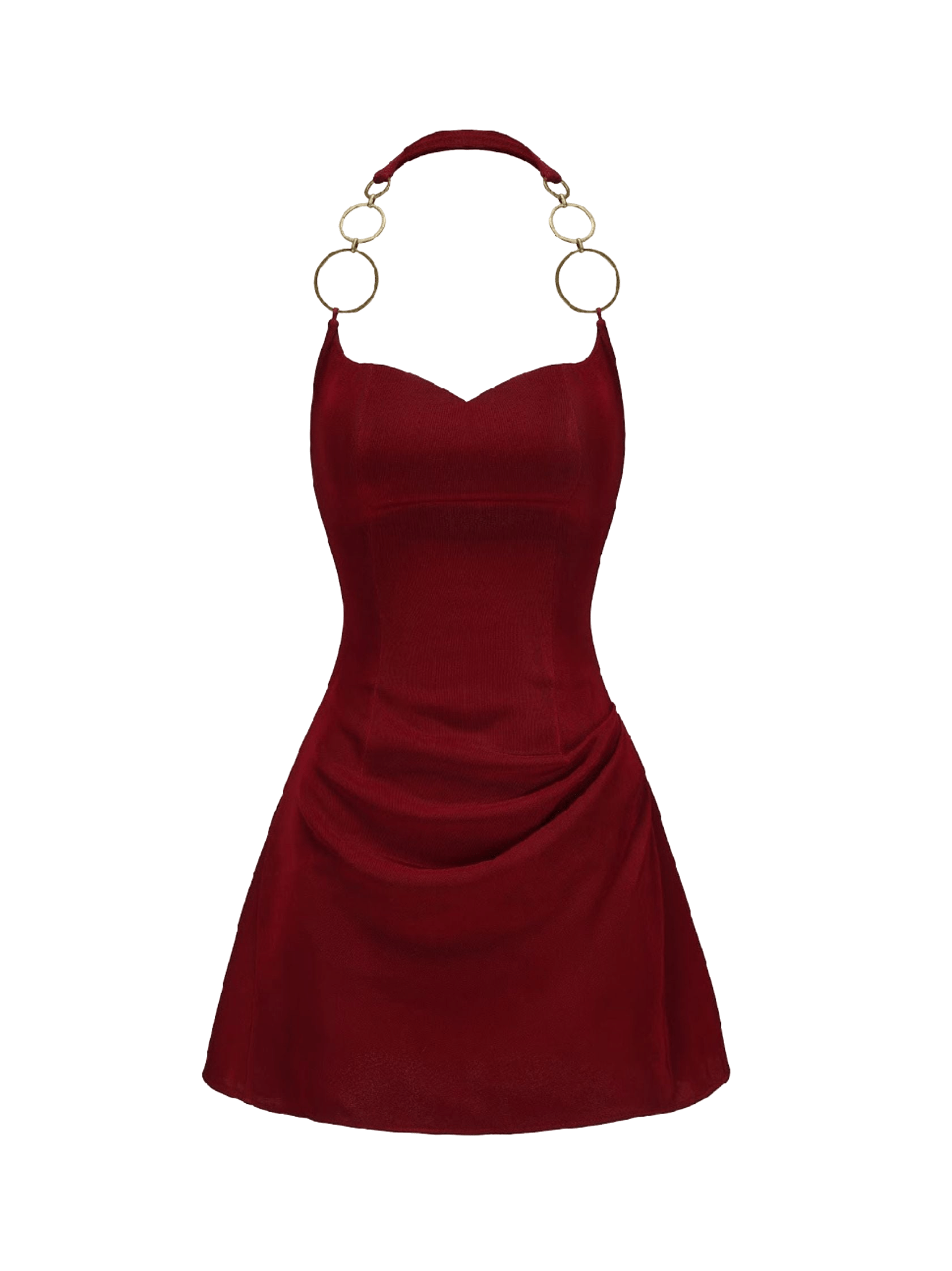 Amira Dress (Red) made by Nana Jacqueline