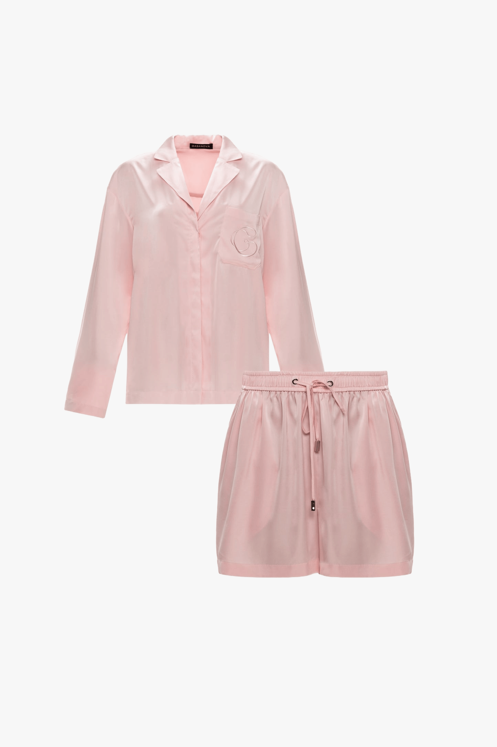 Silk Suit With Shorts made by Gasanova