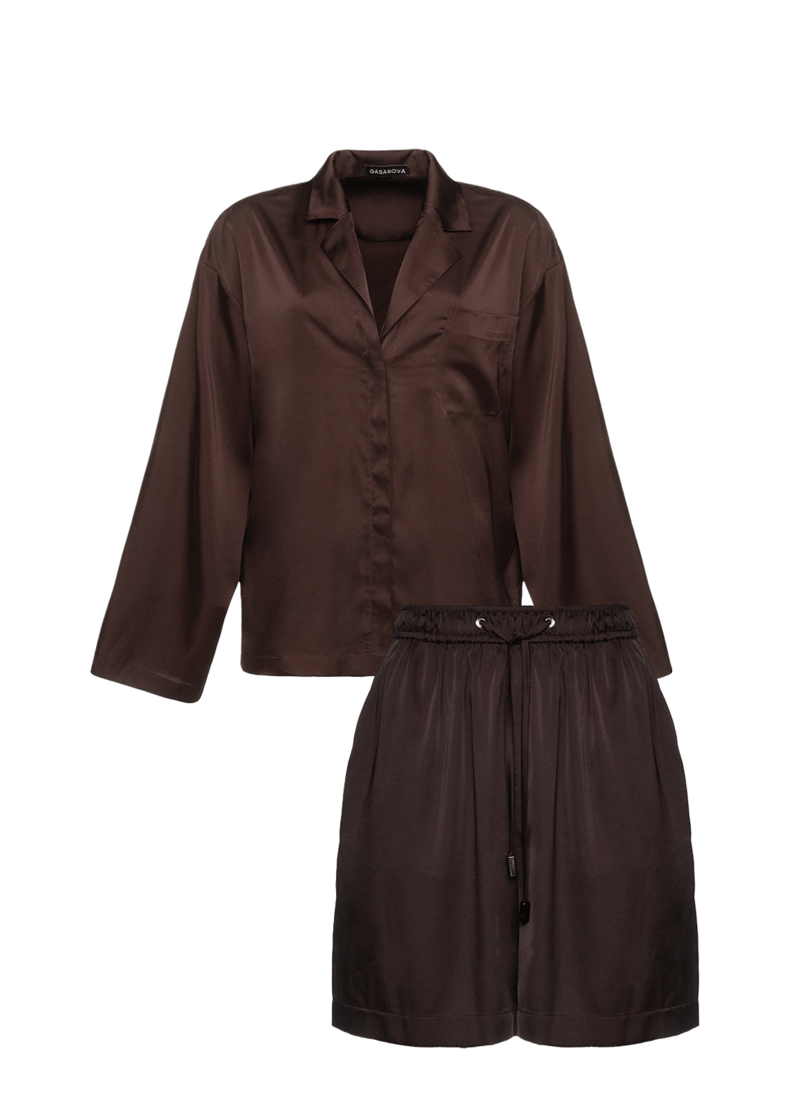 Silk Suit With Shorts made by Gasanova