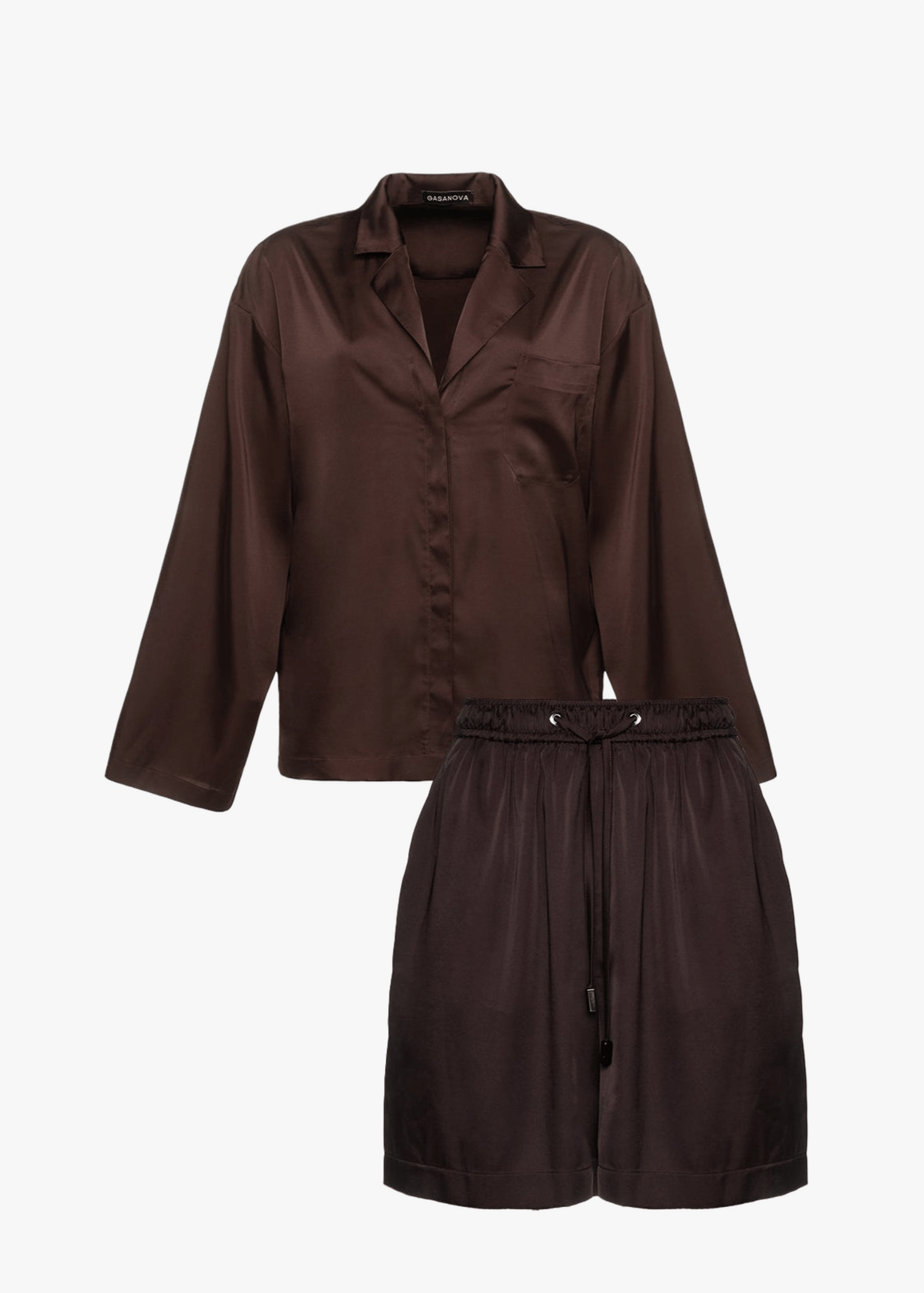 Silk Suit With Shorts made by Gasanova