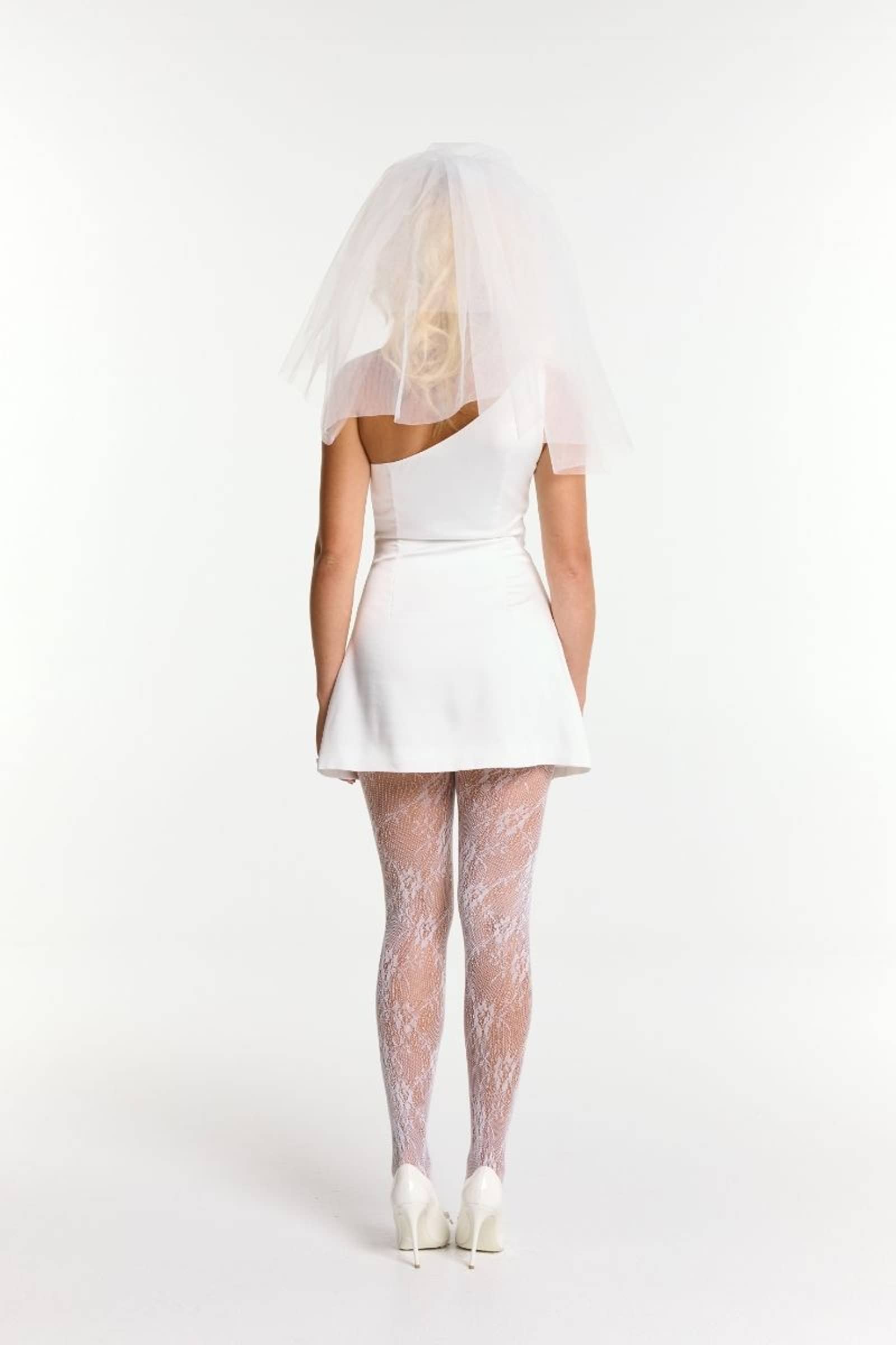 Liza Dress (White) made by Nana Jacqueline