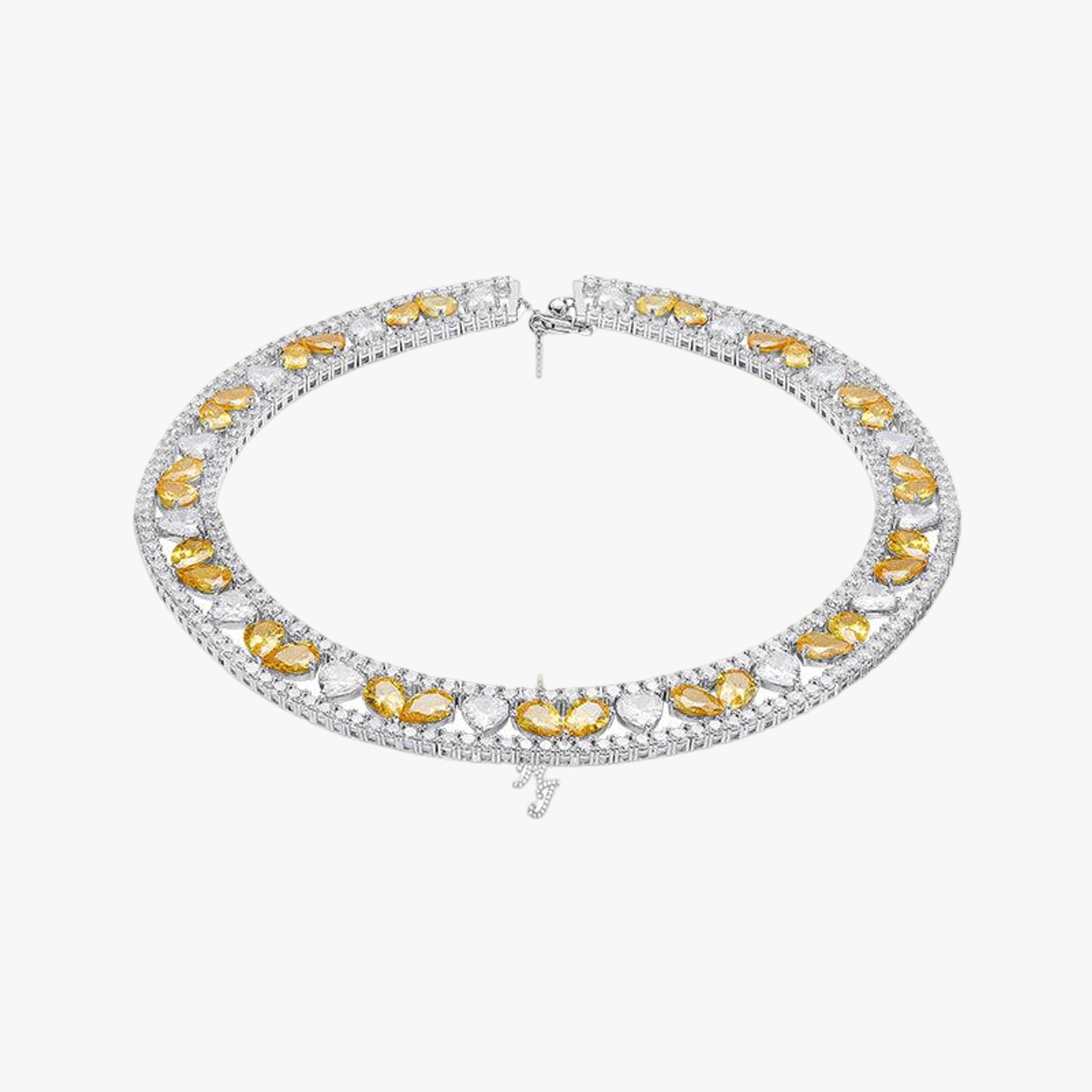 Angelina Necklace (Final Sale) in Yellow made by Nana Jacqueline