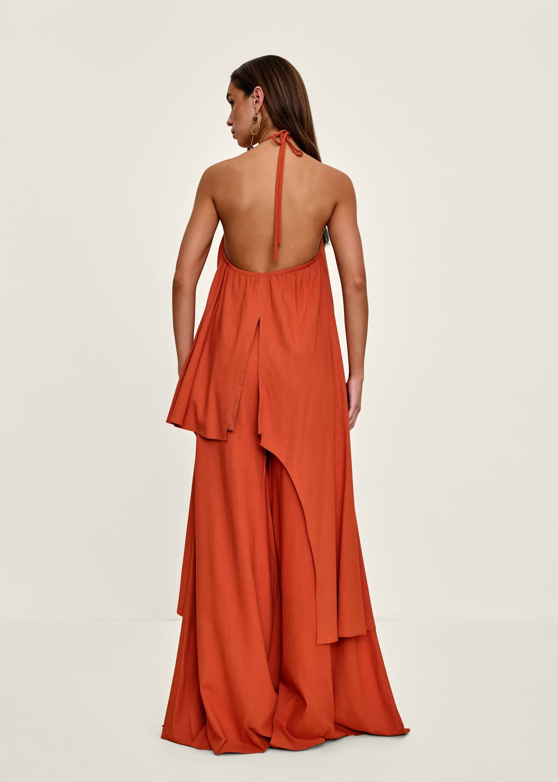 NATA TOP - RED CORAL made by Andrea Iyamah