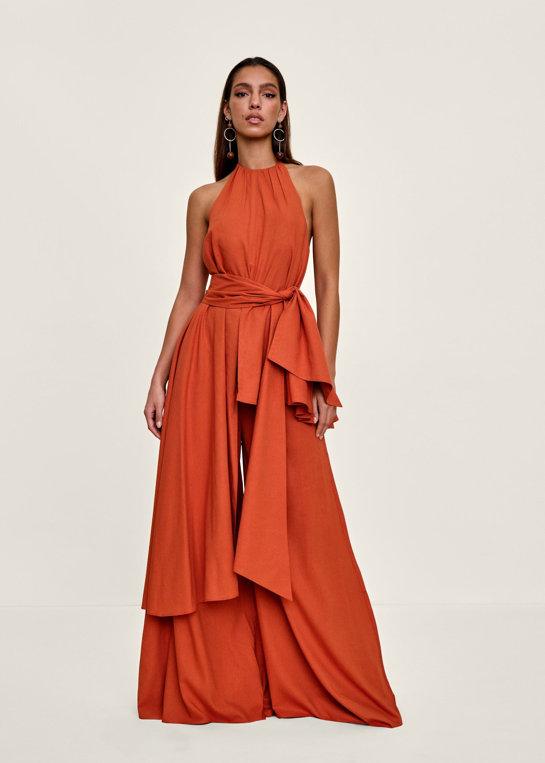 NATA TOP - RED CORAL made by Andrea Iyamah