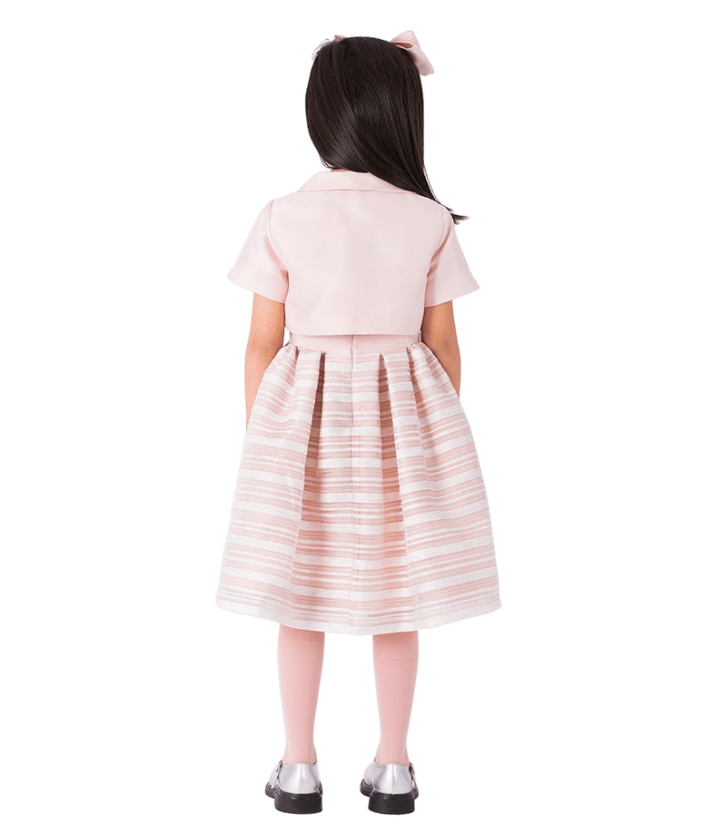 Enchanting Brooch Girls Dress made by Mama Luma