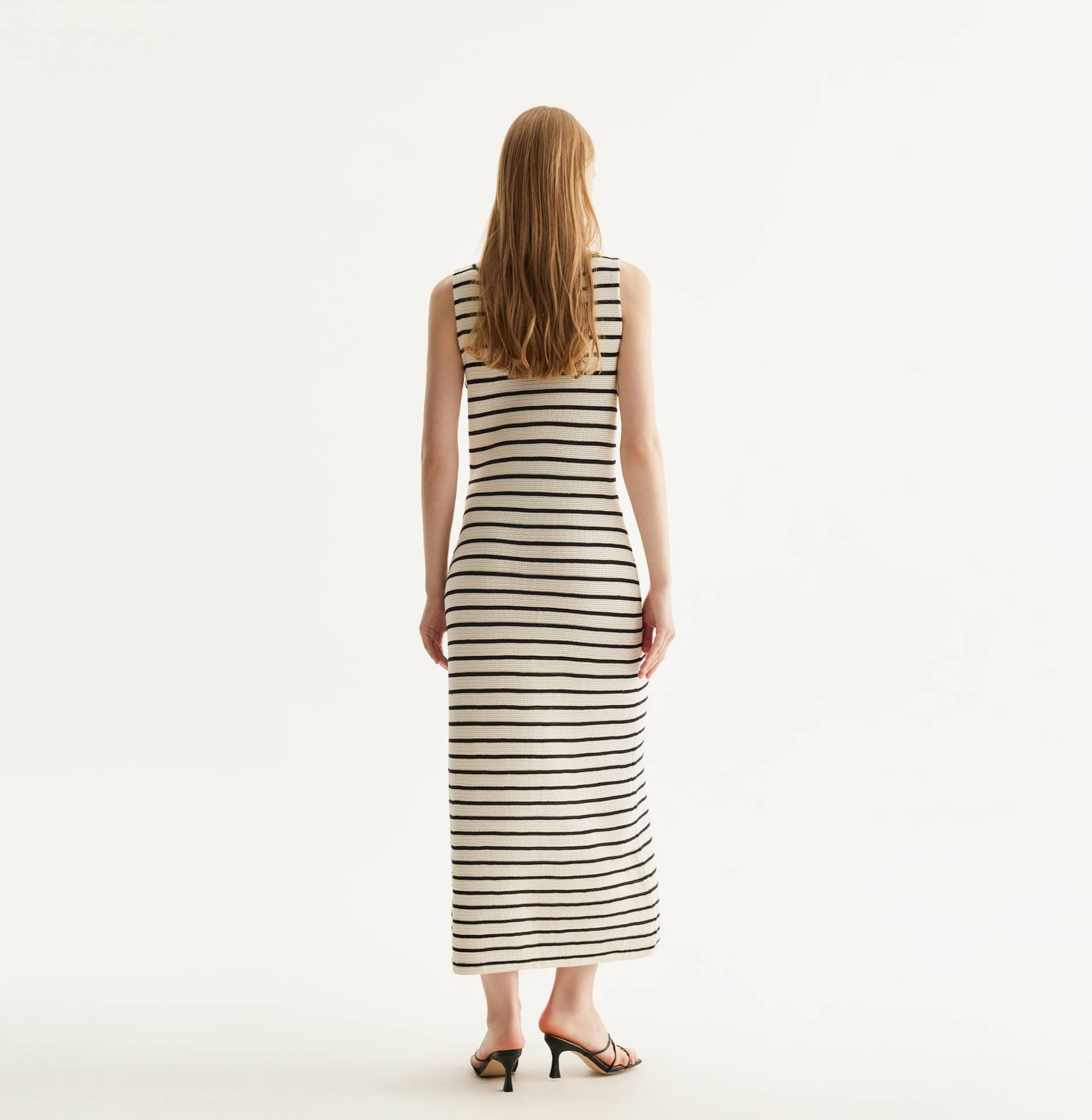 STRIPED DRESS made by CRUSH Collection